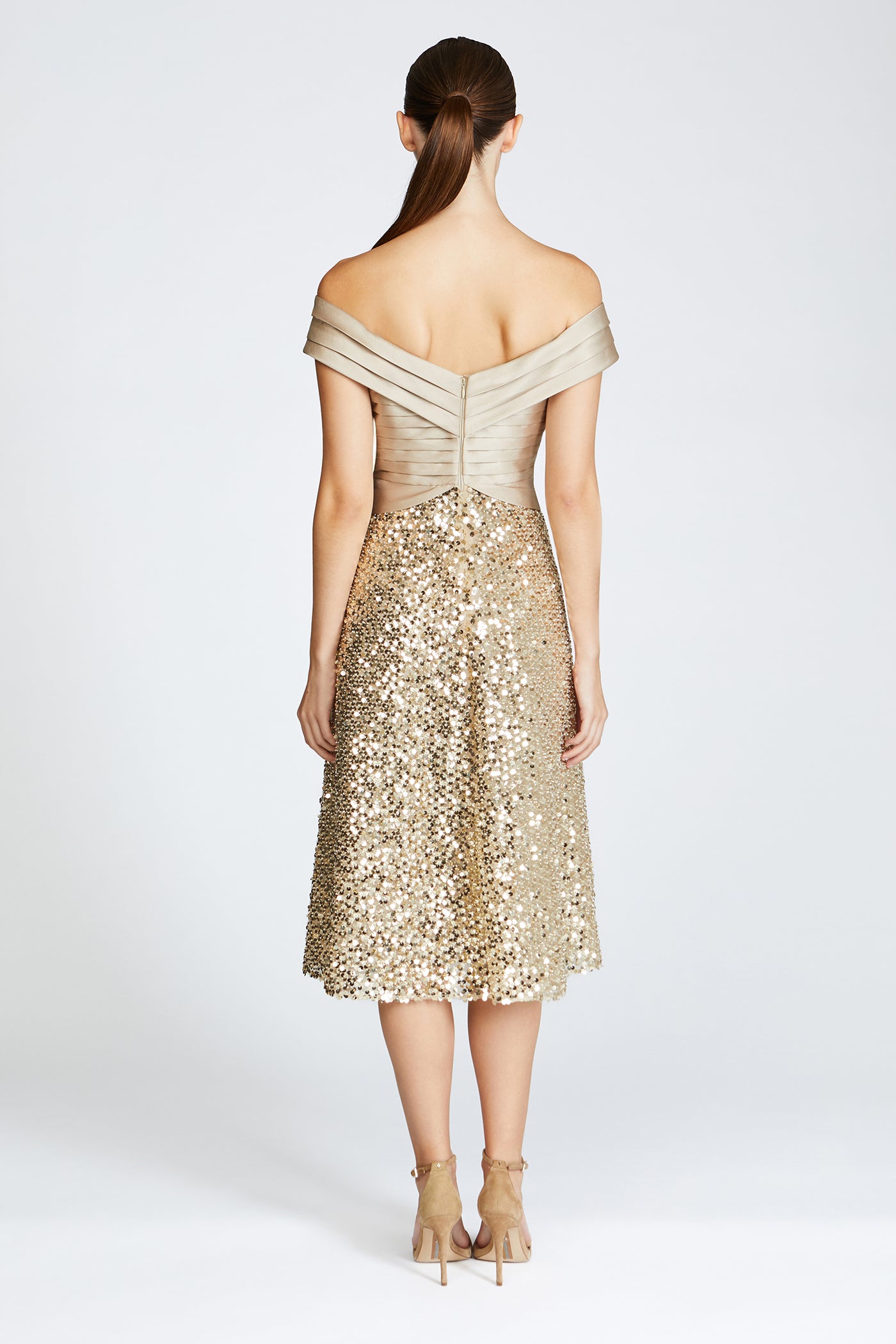 Brandy Sequin Cocktail Dress THEIA Brandy Sequin Cocktail Dress THEIA