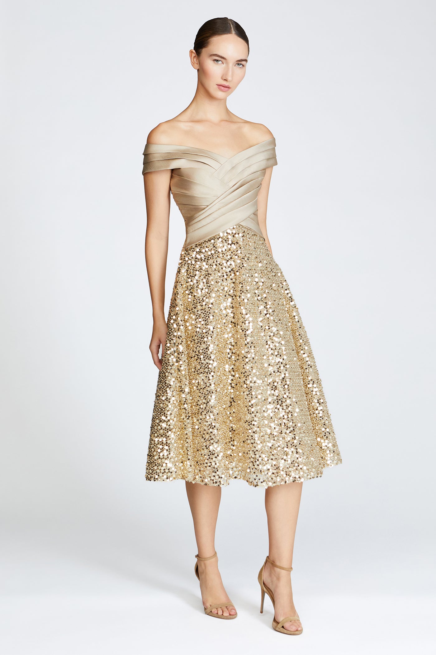 Brandy Sequin Cocktail Dress