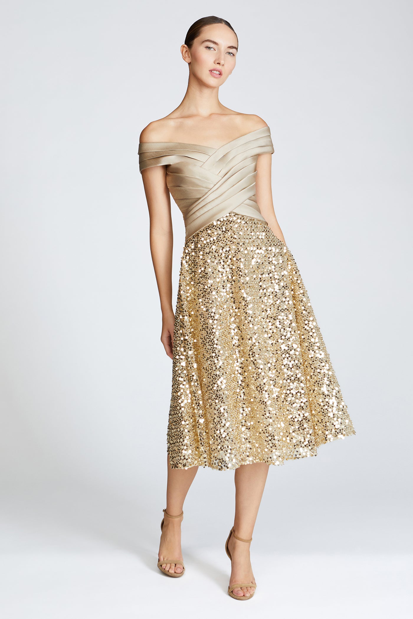 Brandy Sequin Cocktail Dress