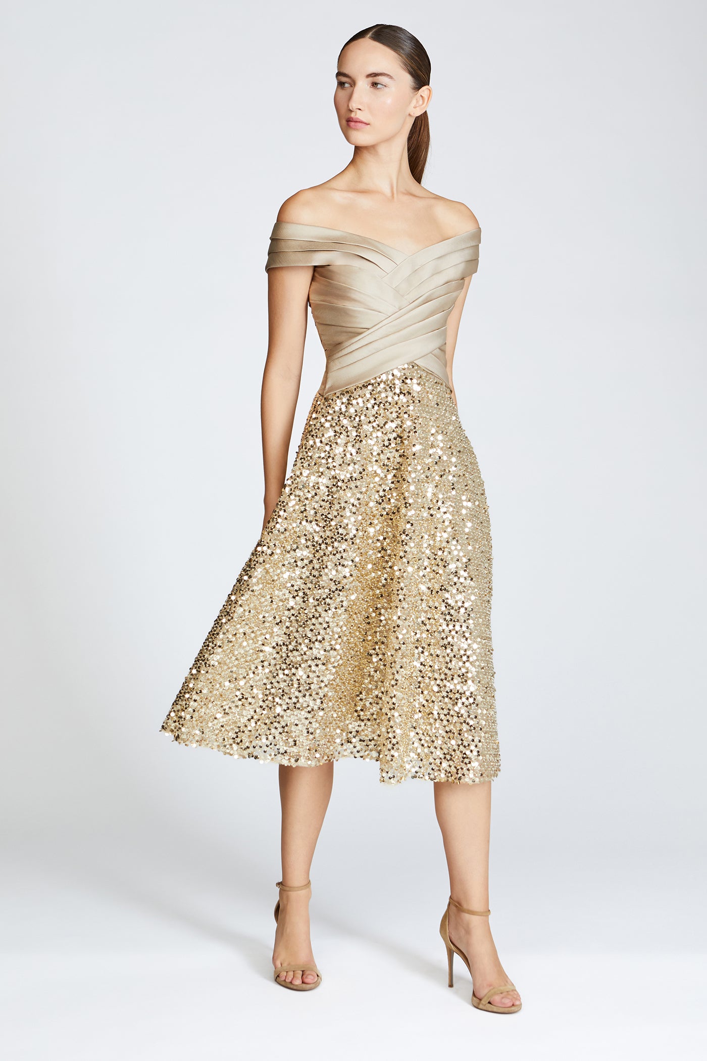 Brandy Sequin Cocktail Dress
