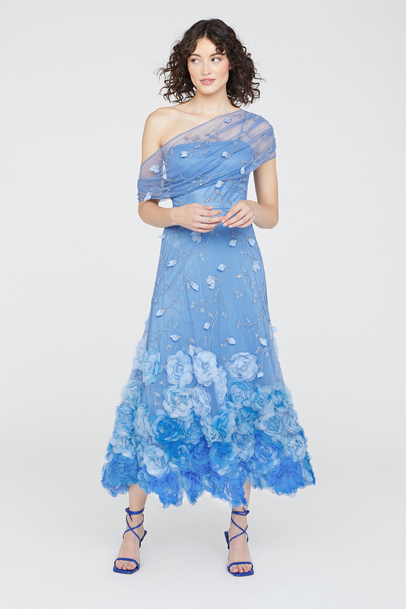 Meredith Floral Dress THEIA Meredith Floral Dress THEIA
