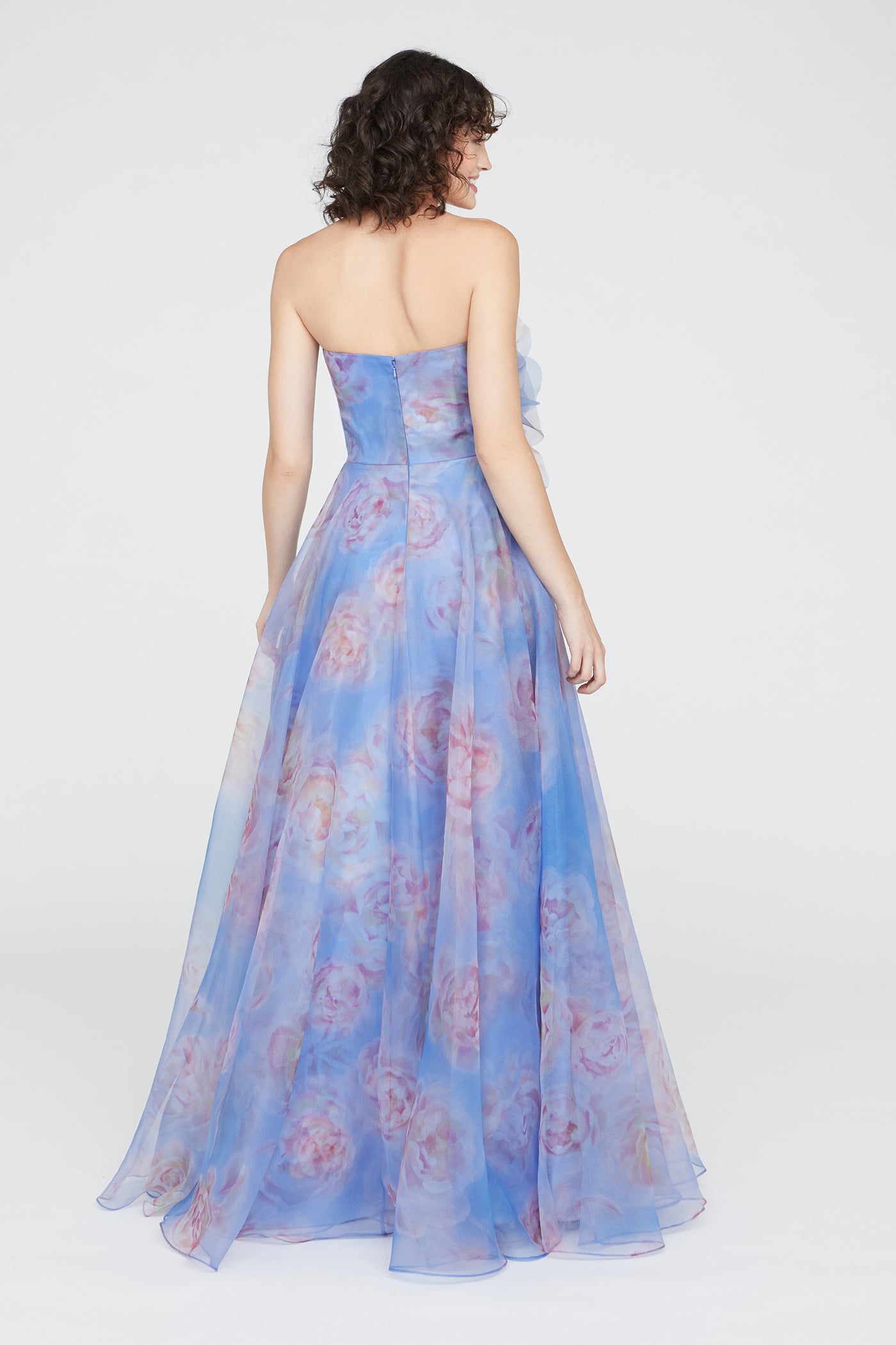 Kimberly Straples Organza Gown