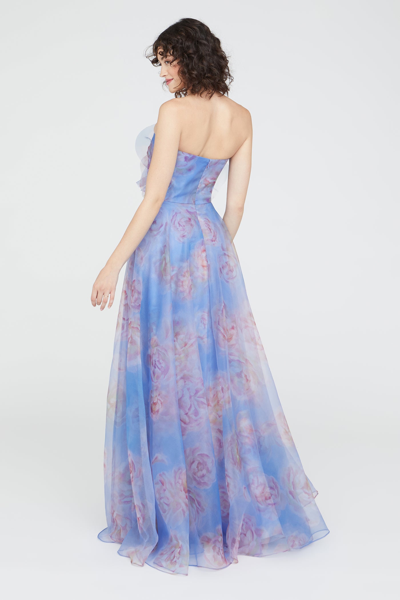 Kimberly Straples Organza Gown