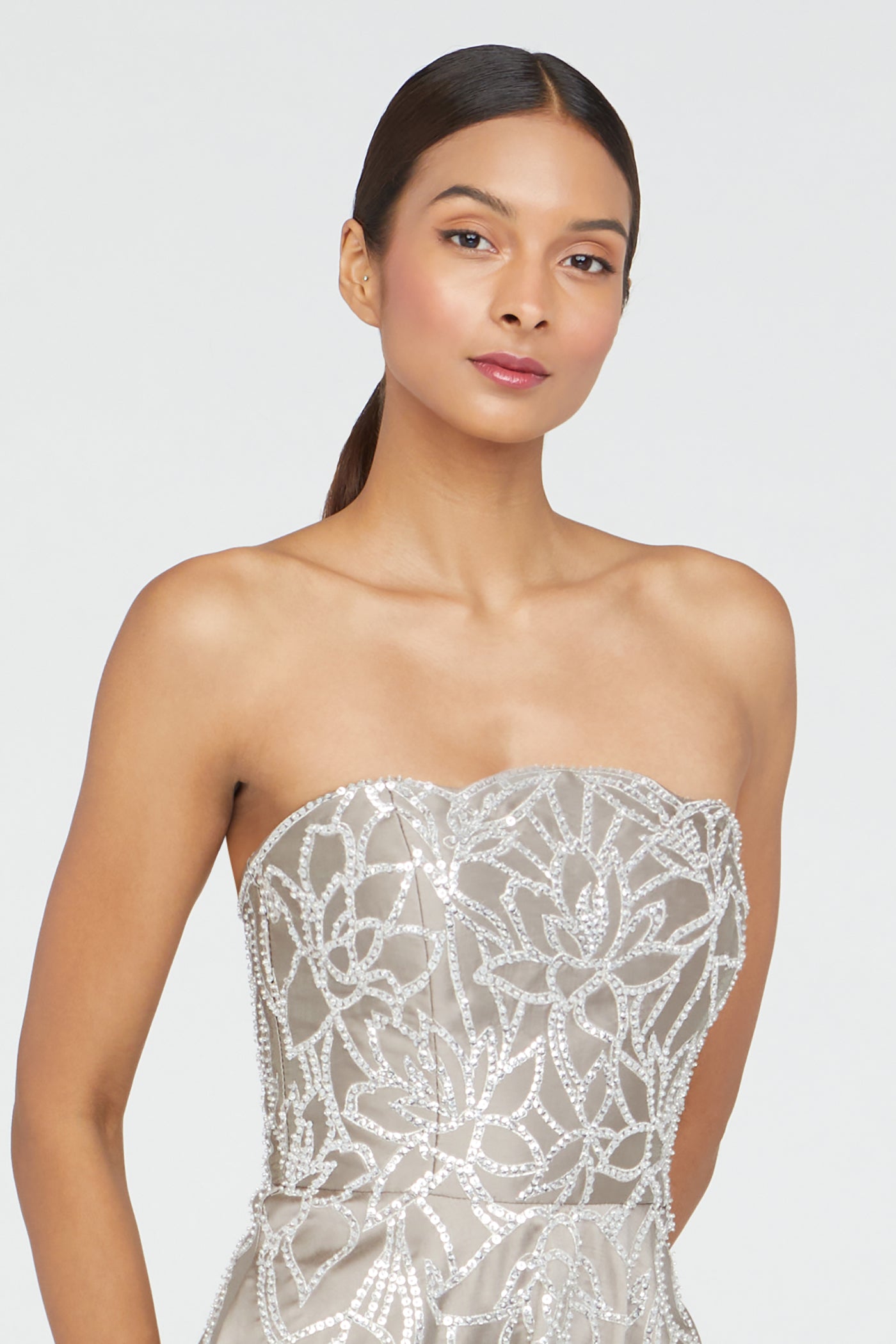 Pamela Embroidered Gown