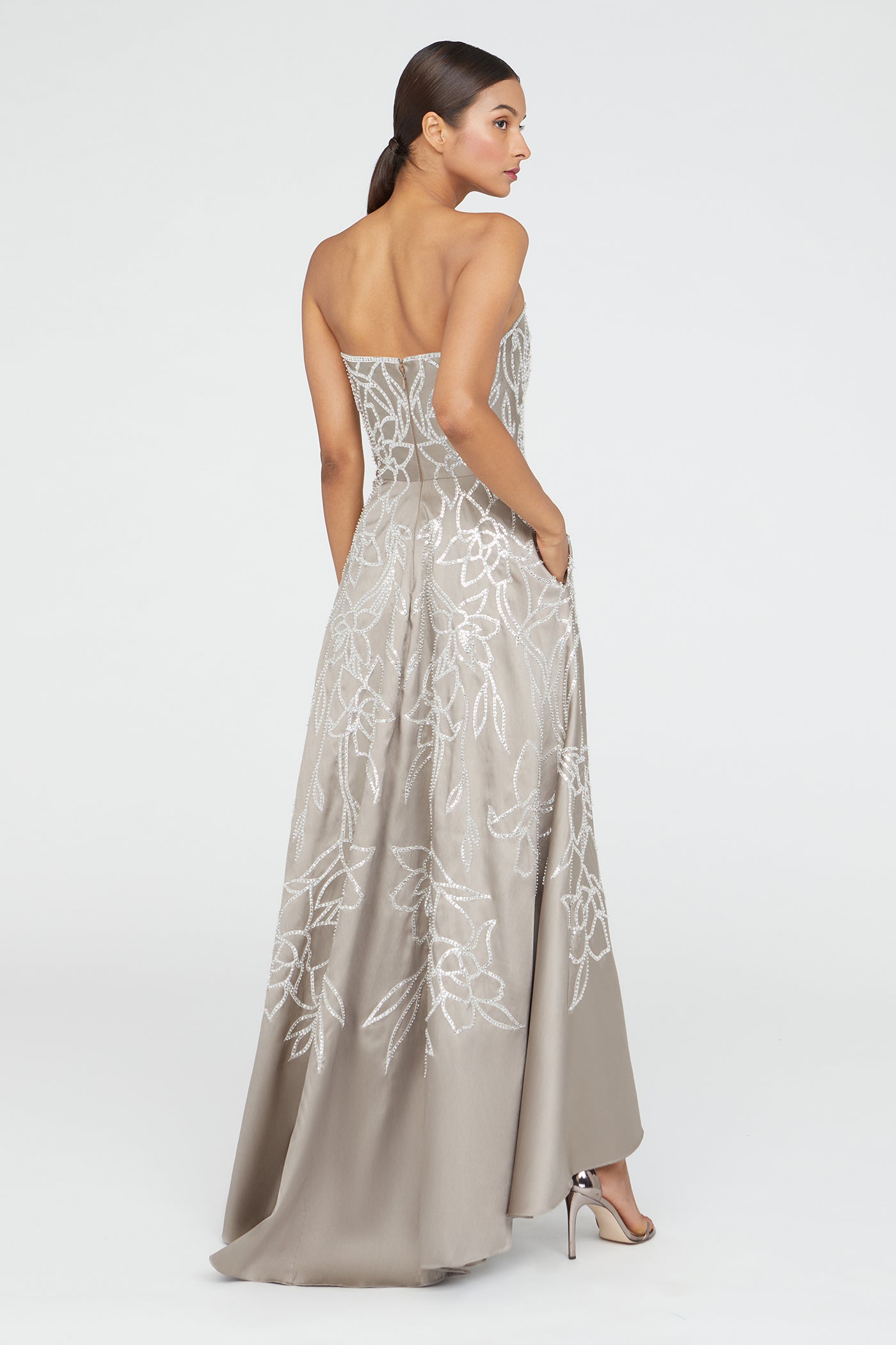 Pamela Embroidered Gown
