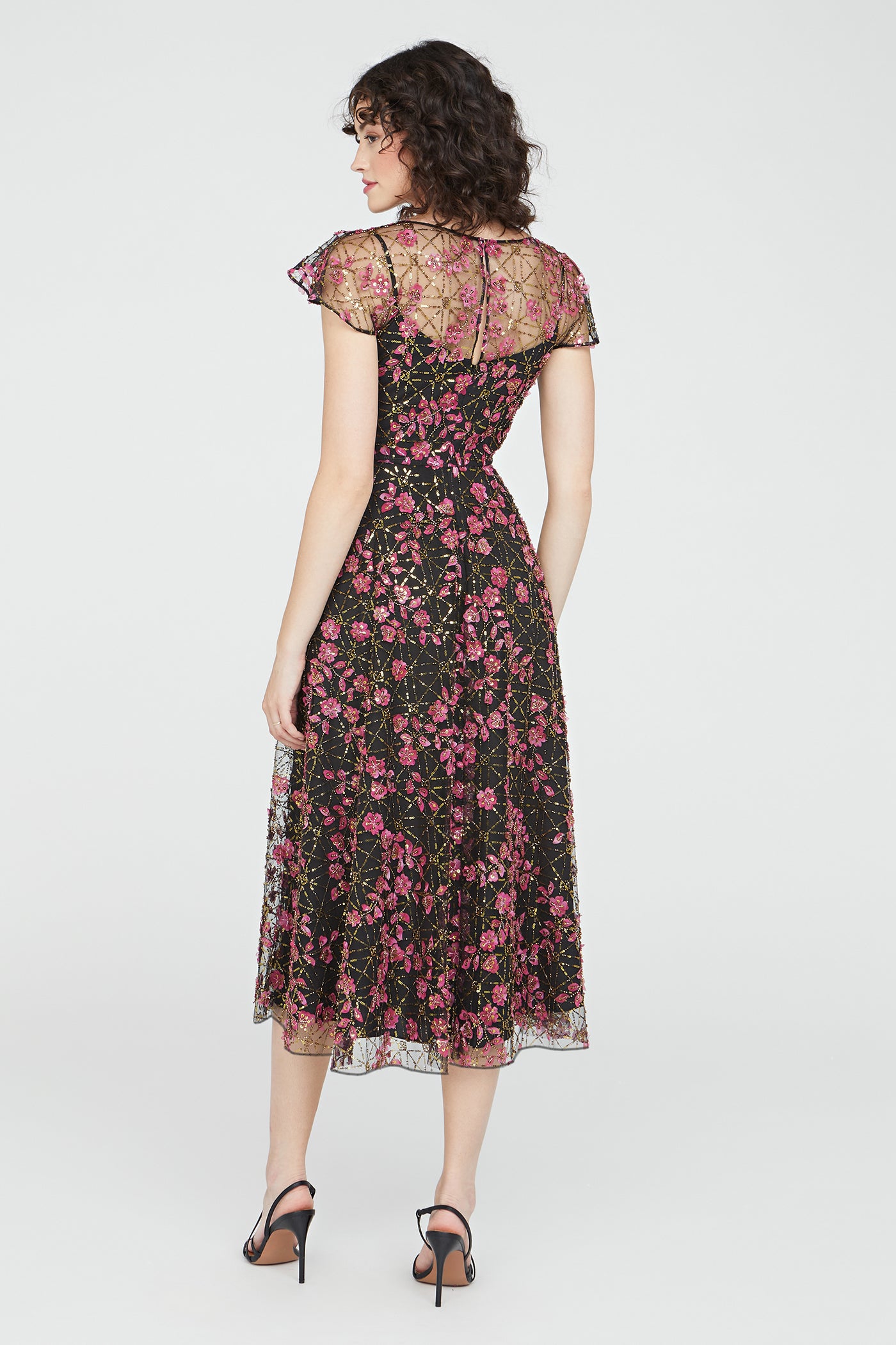 Mariah Beaded Cocktail Dress THEIA Mariah Beaded Cocktail Dress THEIA