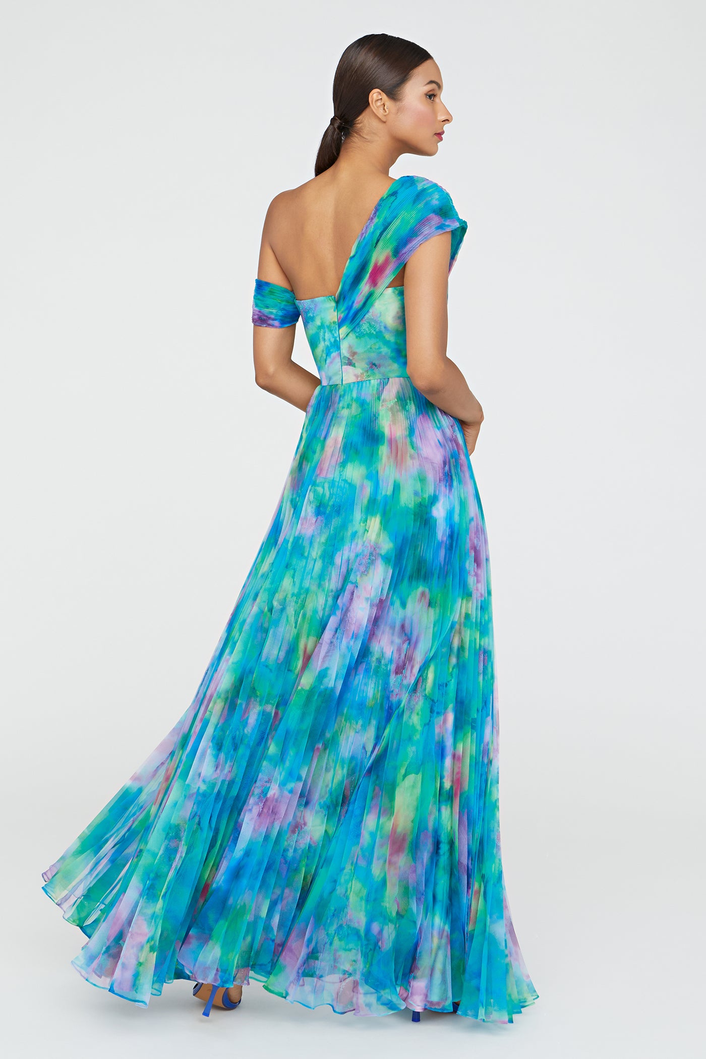 Davina Pleated Gown