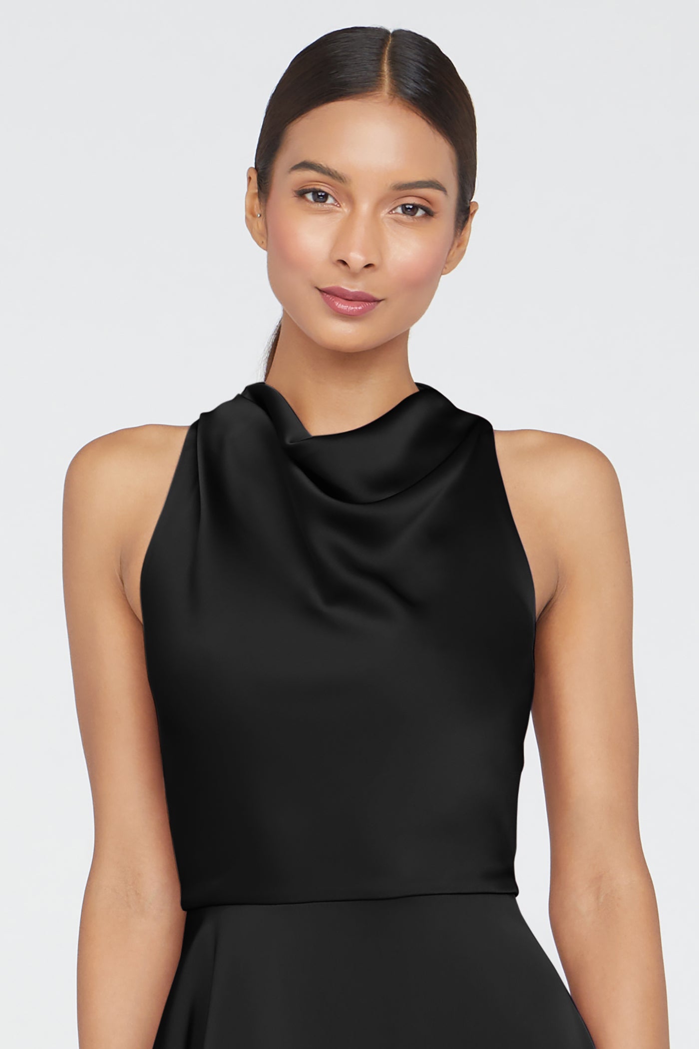 Amara Cowl Drape Gown