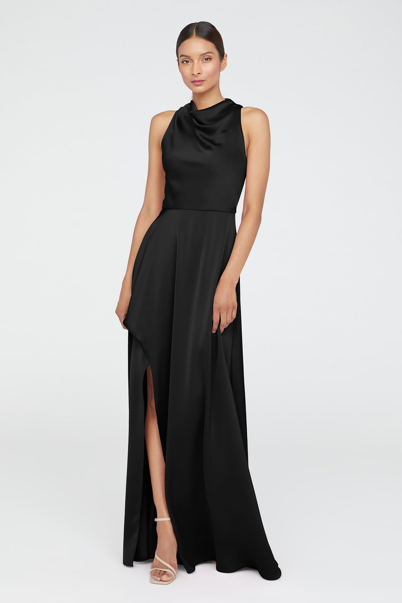 Amara Cowl Drape Gown