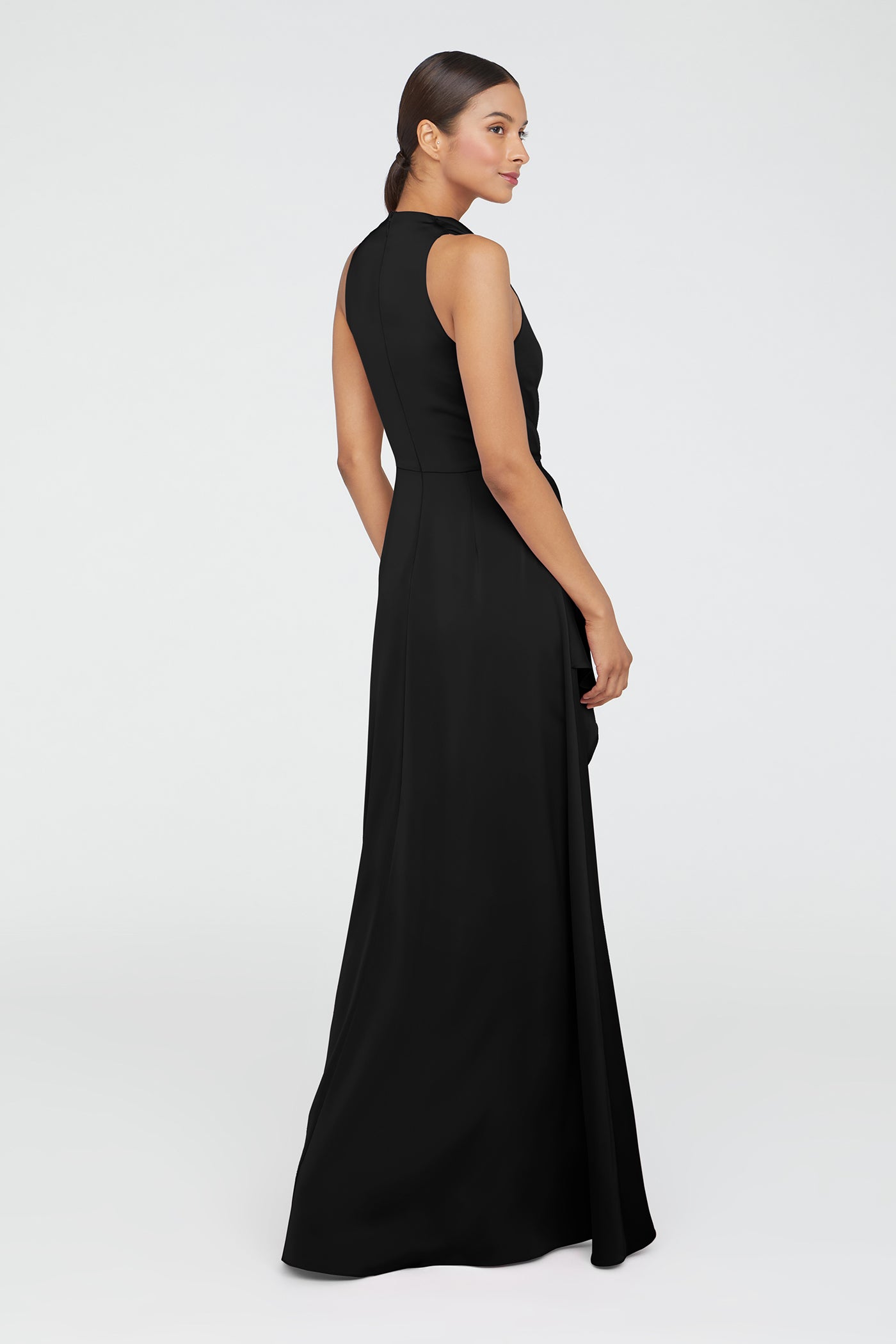 Amara Cowl Drape Gown
