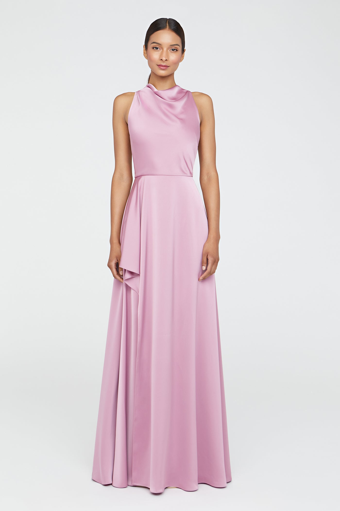 Amara Cowl Drape Gown THEIA Amara Cowl Drape Gown THEIA