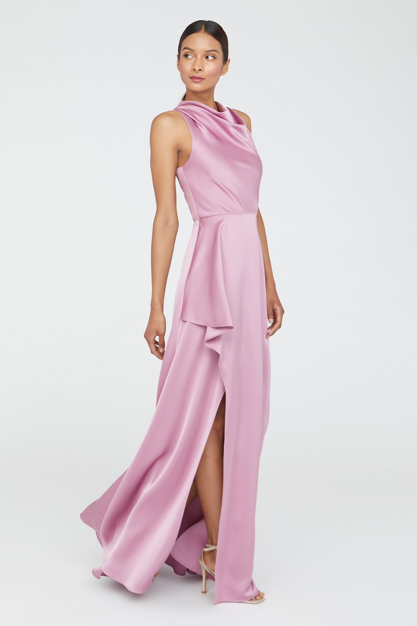 Amara Cowl Drape Gown