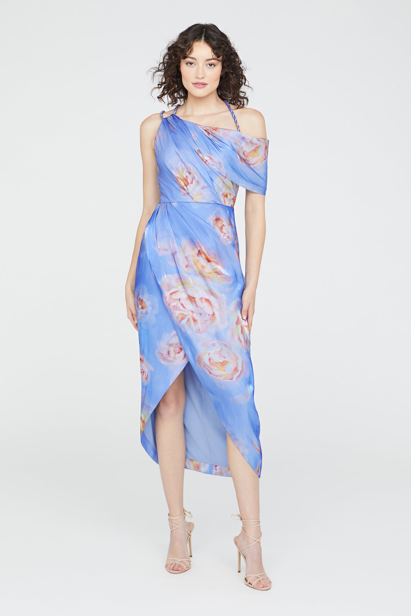 Theia Yannah Wrap Cocktail Dress Theia Yannah Wrap Cocktail Dress
