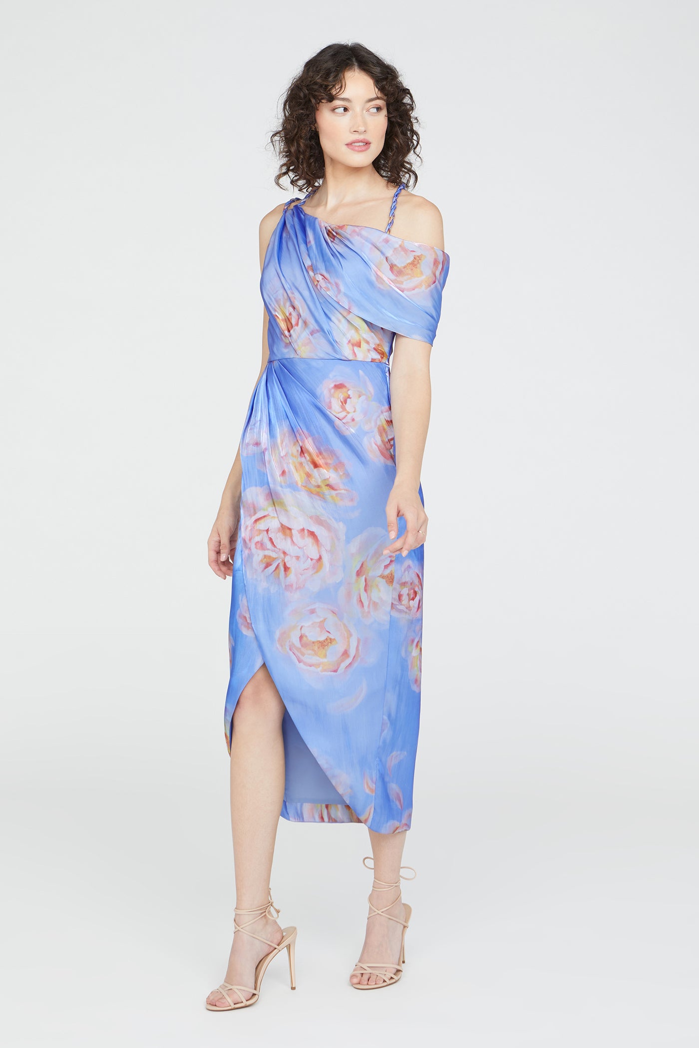 Yannah Wrap Cocktail Dress