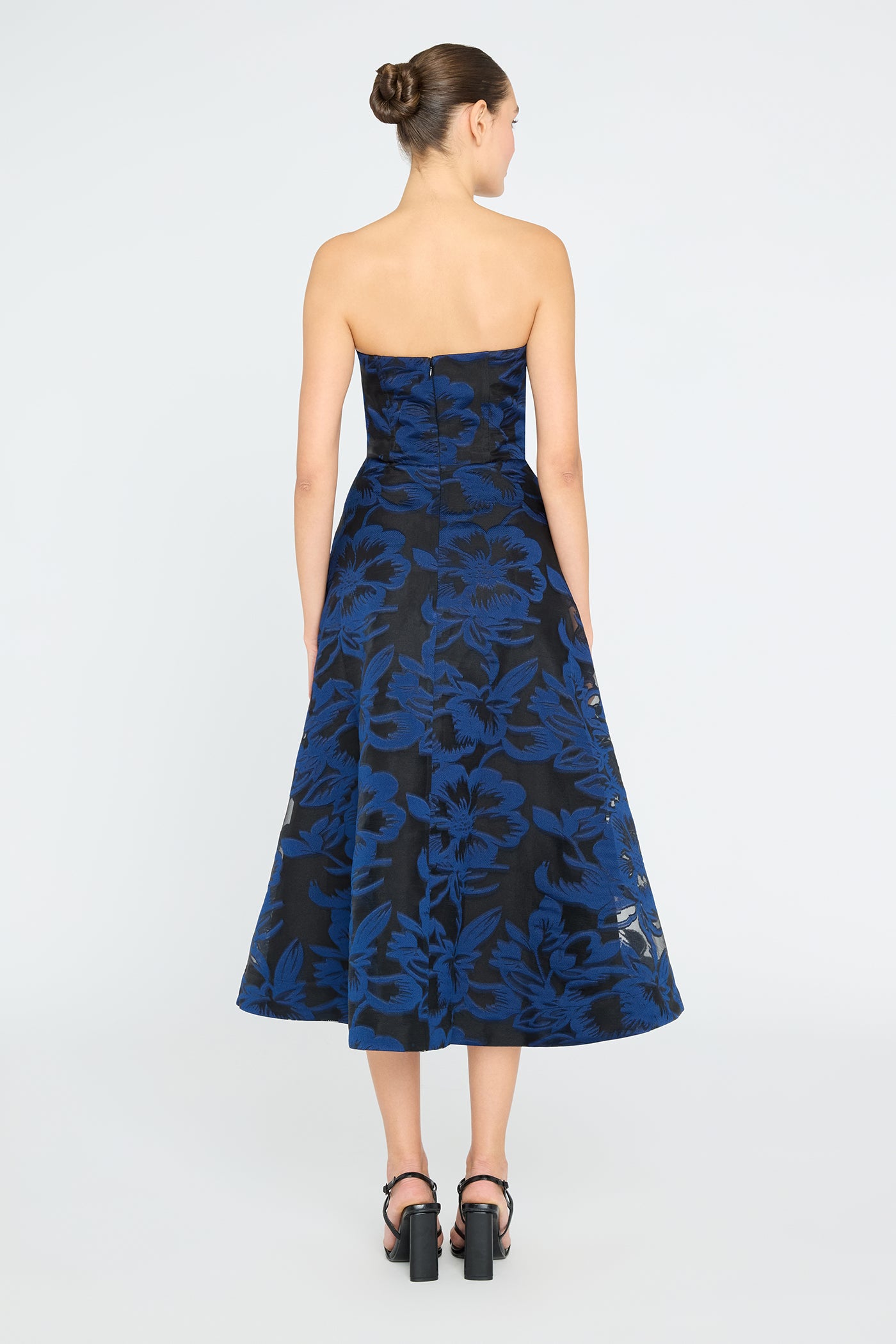 Theia Laurie Jacquard Midi Dress Theia Laurie Jacquard Midi Dress
