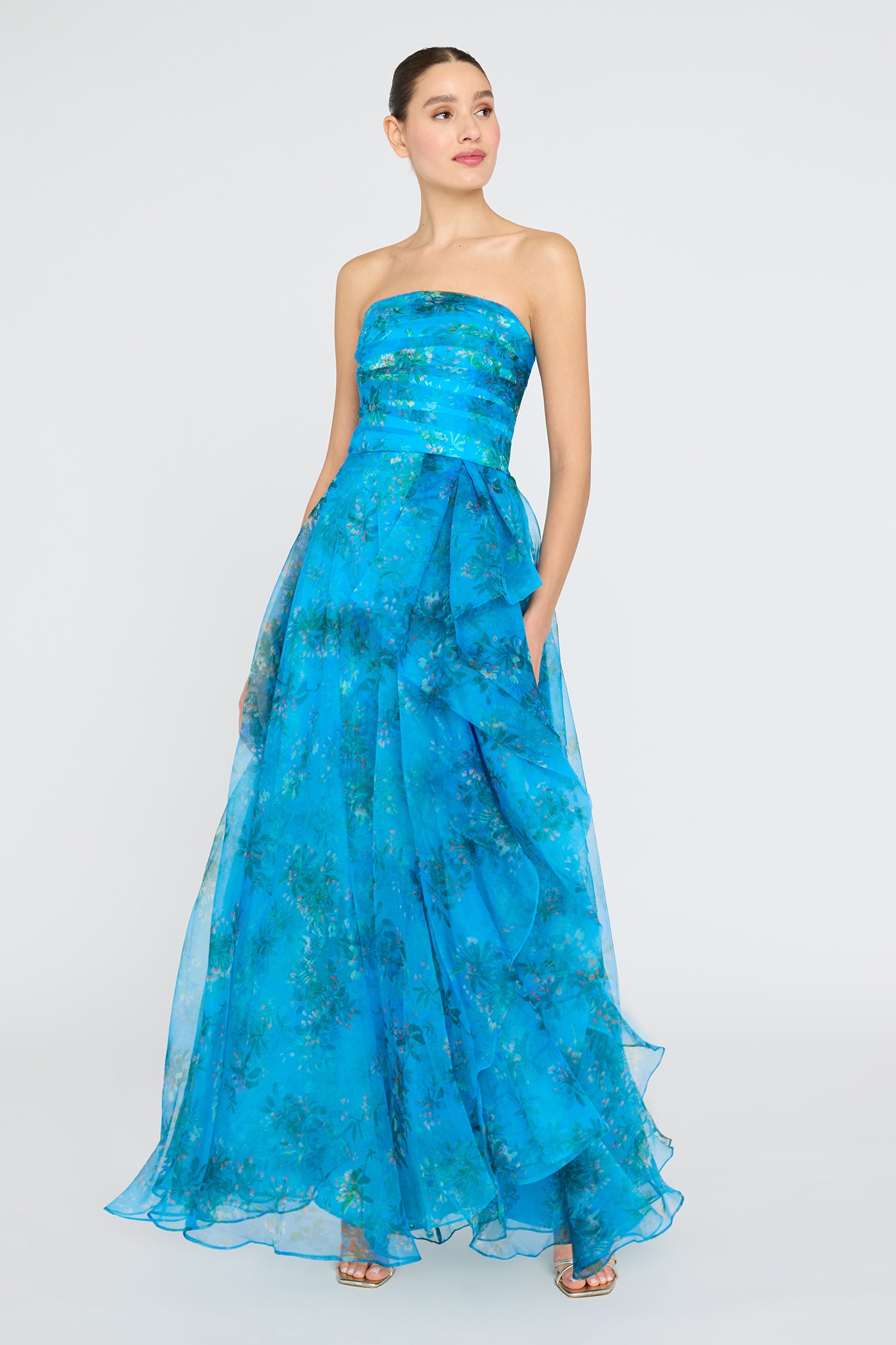 Anaclara Strapless Gown