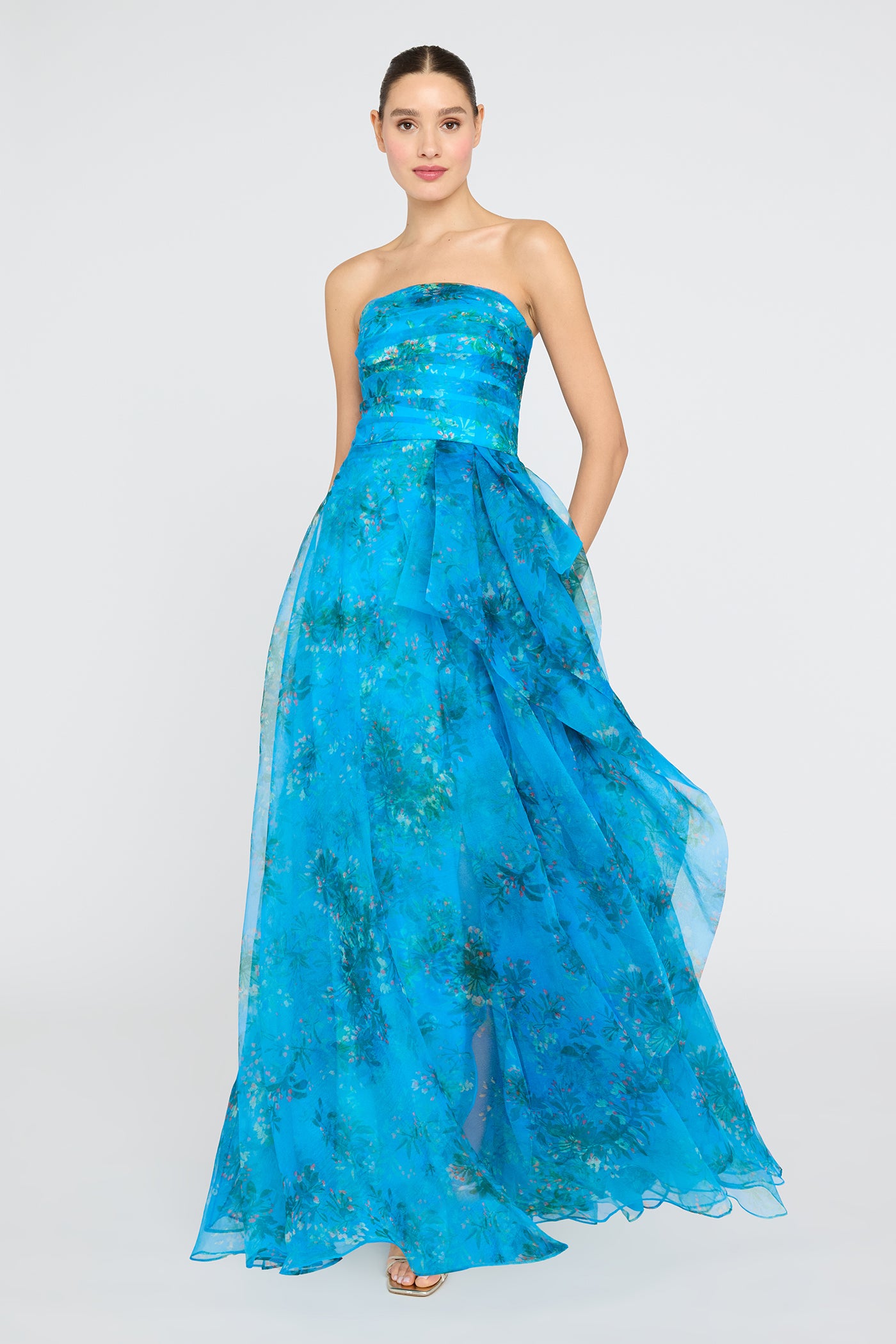 Anaclara Strapless Gown