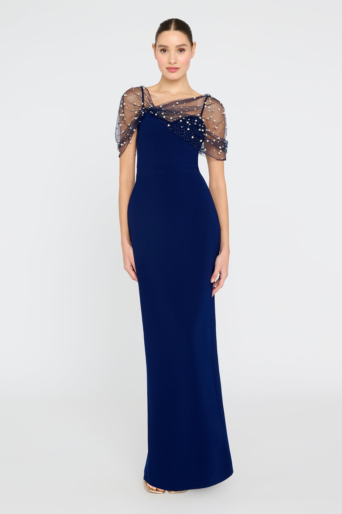 Louella Pearl Shawl Gown