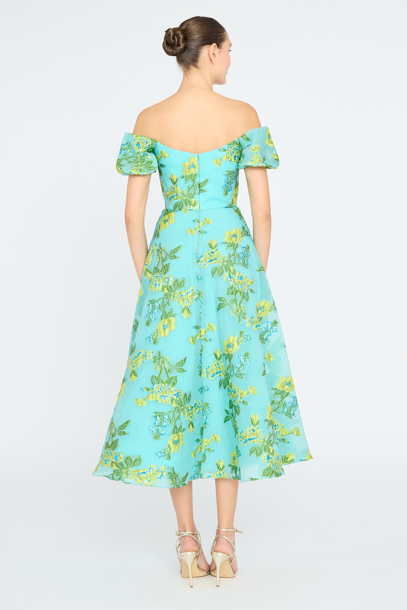 Alanis Off Shoulder Dress 10 / Aqua Alanis Off Shoulder Dress 10 / Aqua
