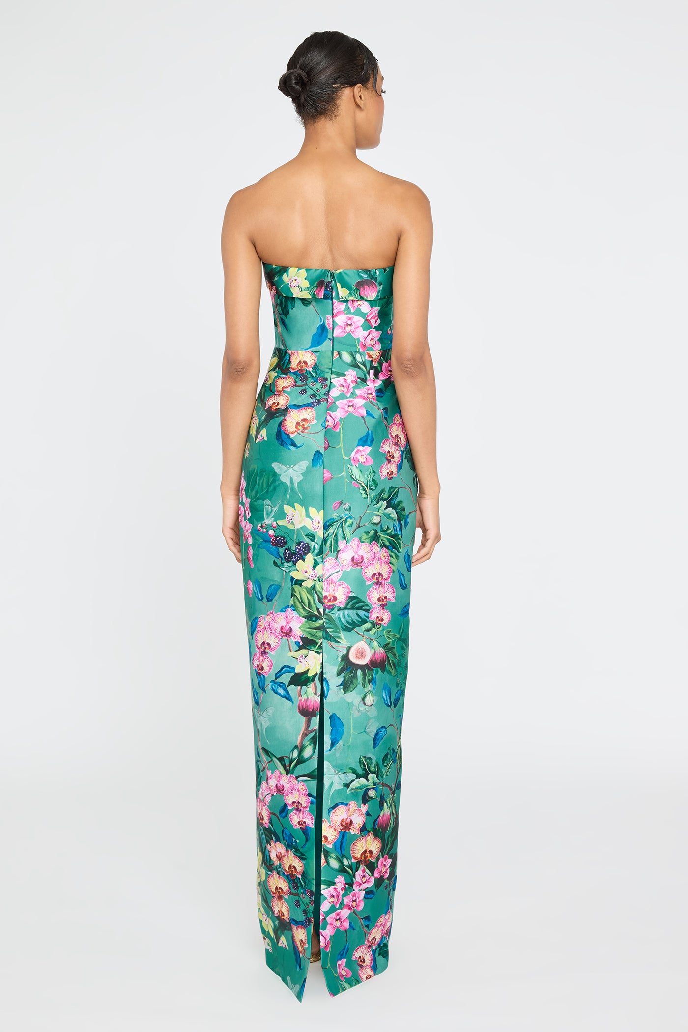 Lulu Mikado Column Gown