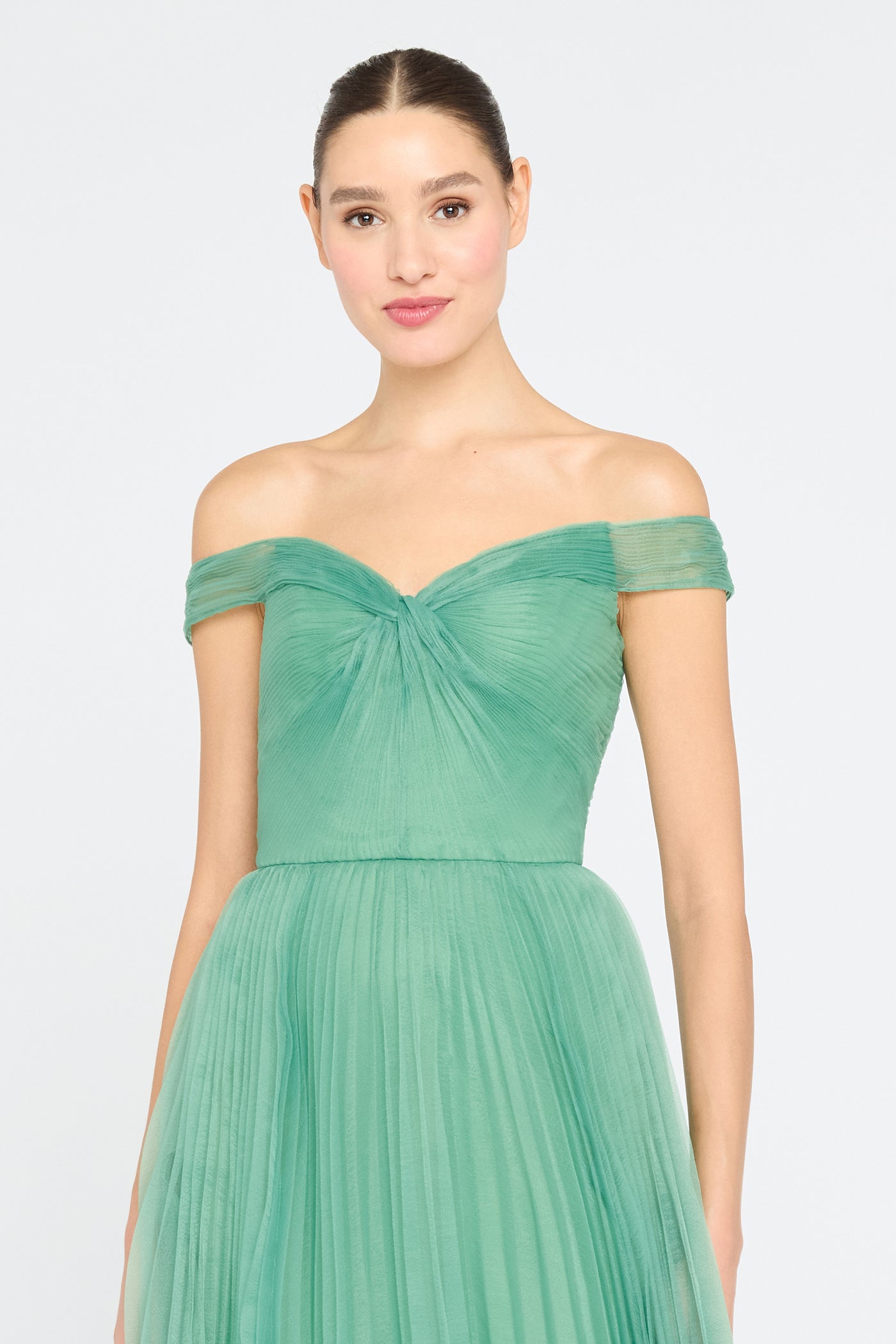 Lisbeth Pleated Gown