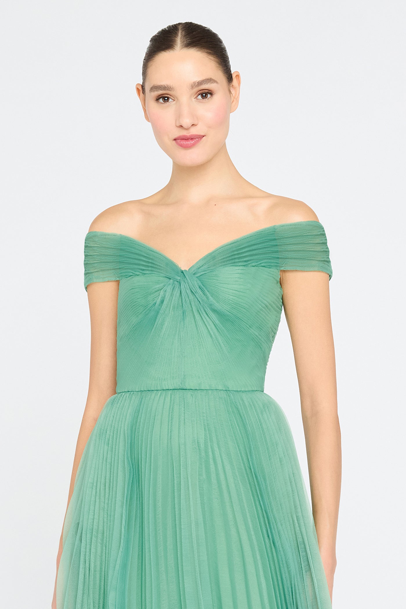 Lisbeth Pleated Gown