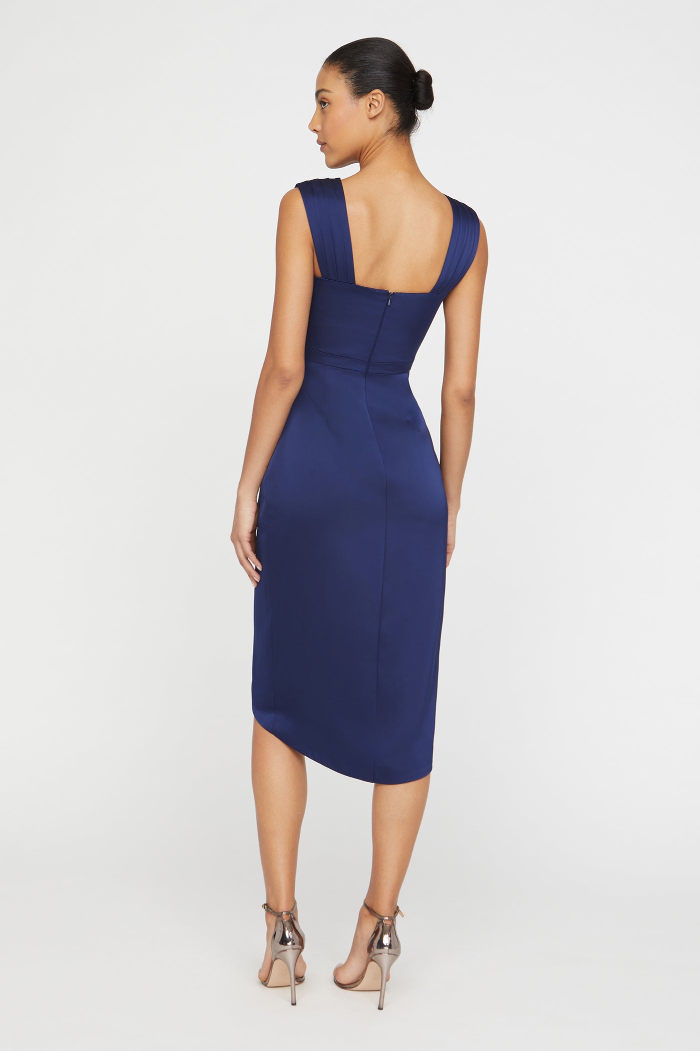 Stephanie Wrap Dress 4 / Nautical Navy Stephanie Wrap Dress 4 / Nautical Navy