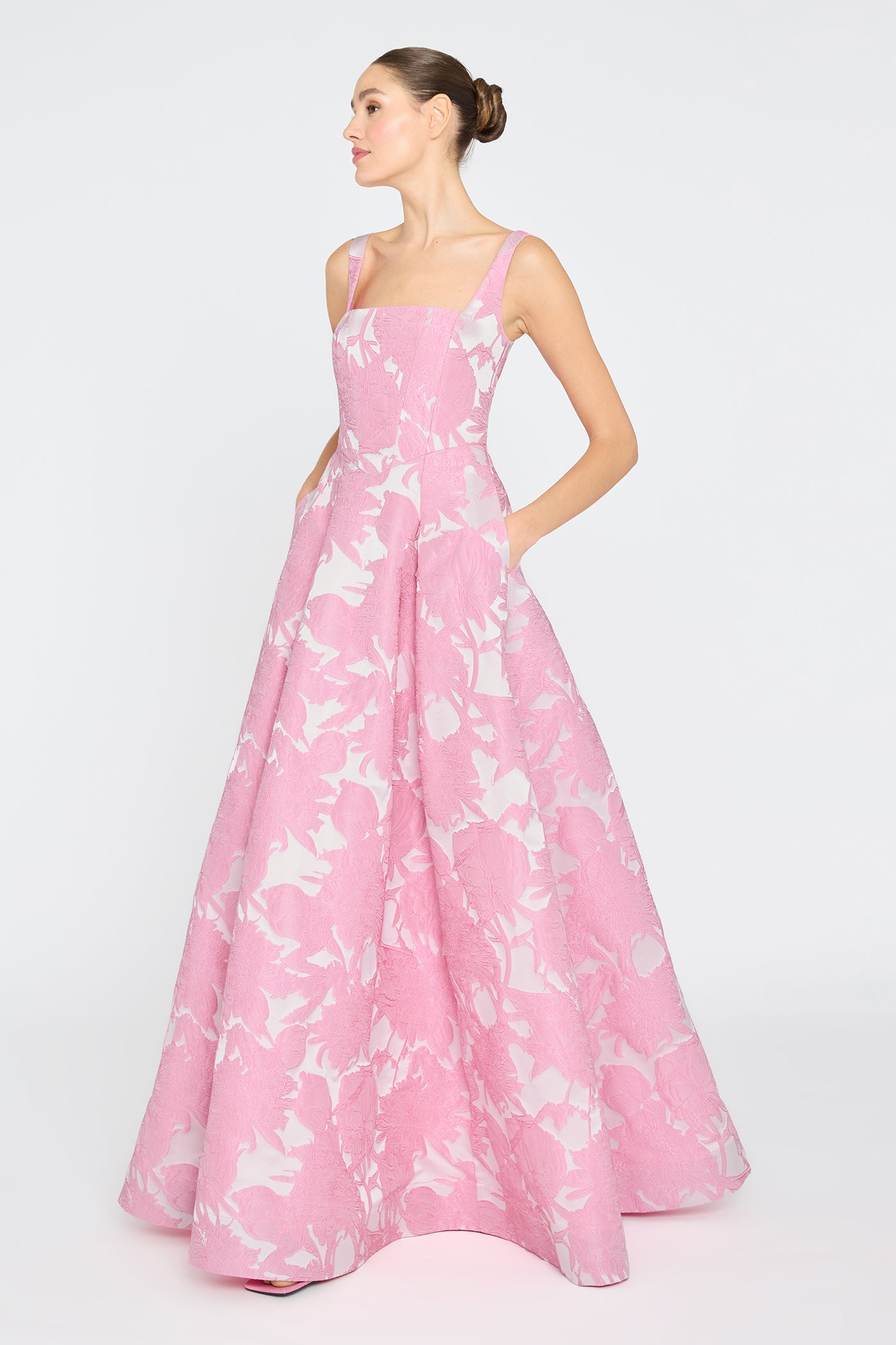 Soleil Basque Waist Gown