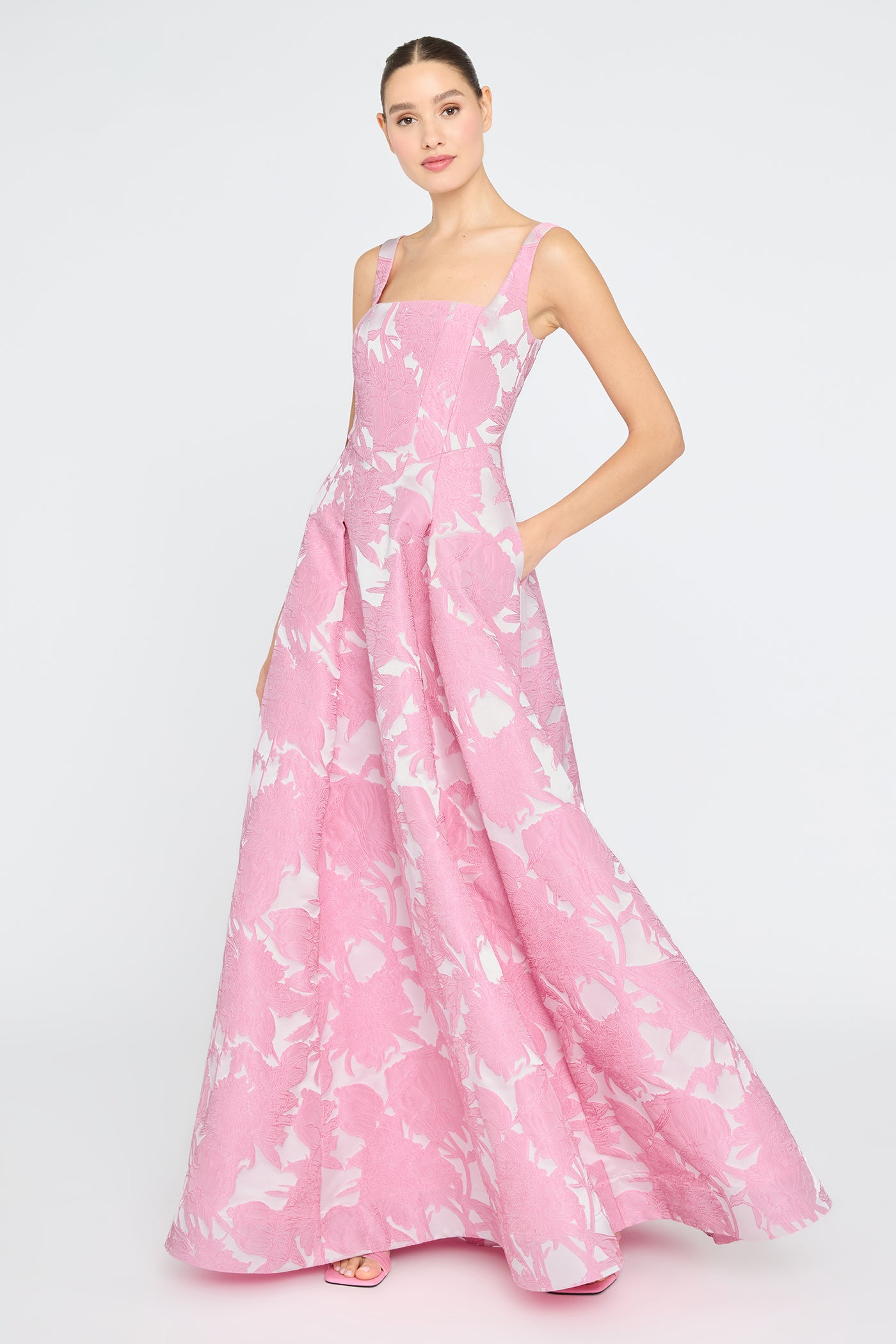 Soleil Basque Waist Gown
