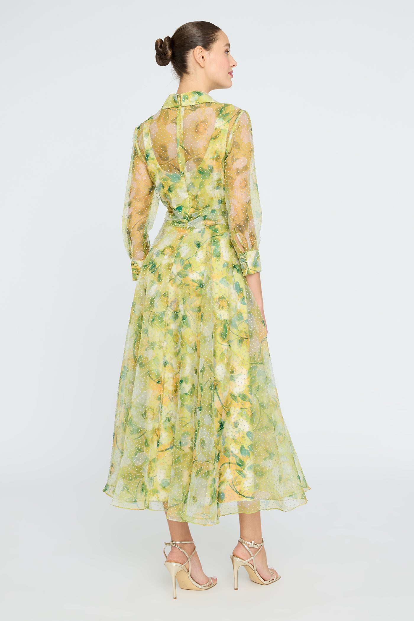 Magdalene Organza Shirt Dress