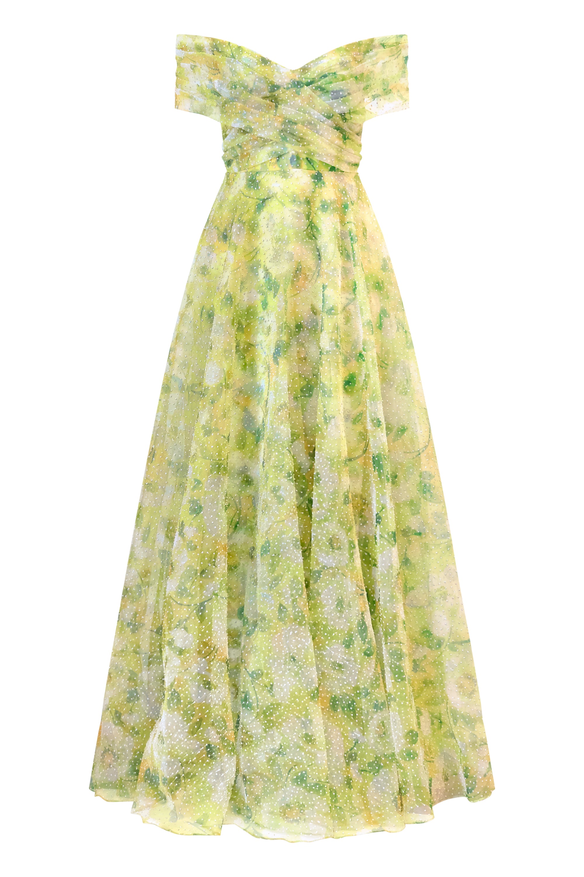 Ryan Off Shoulder A Line Gown