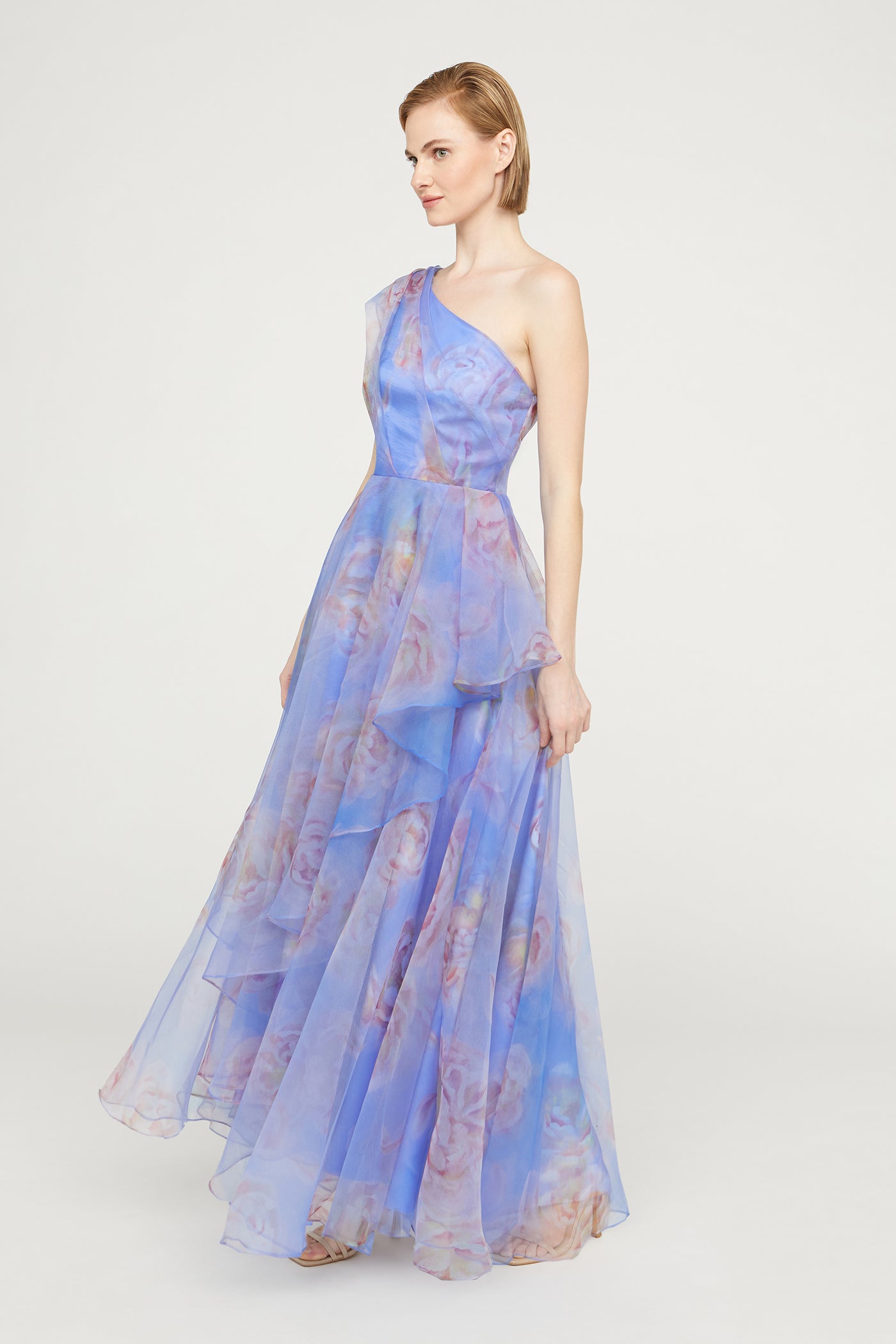 Augusta One Shoulder Gown