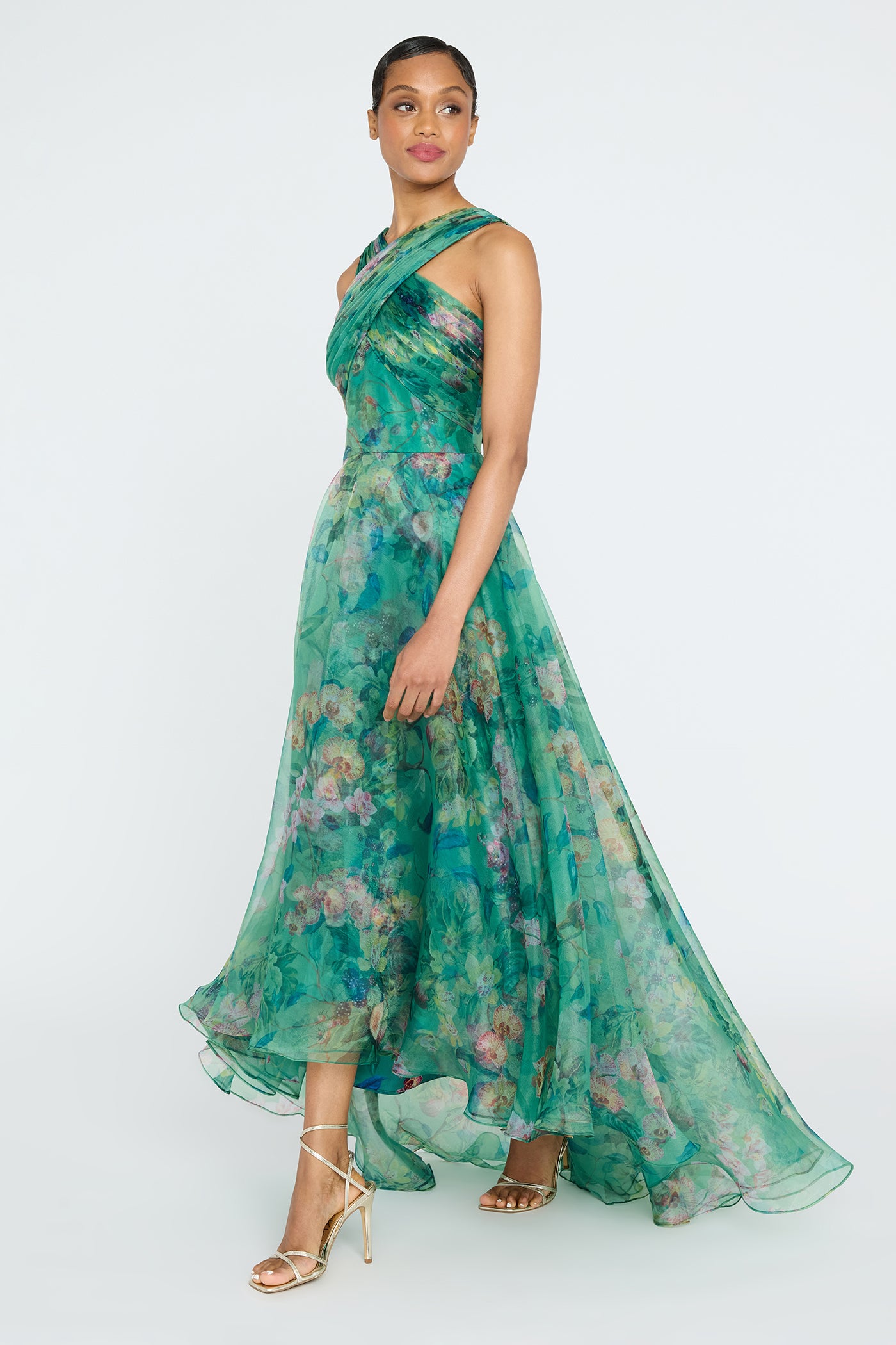 Luana High Low Gown