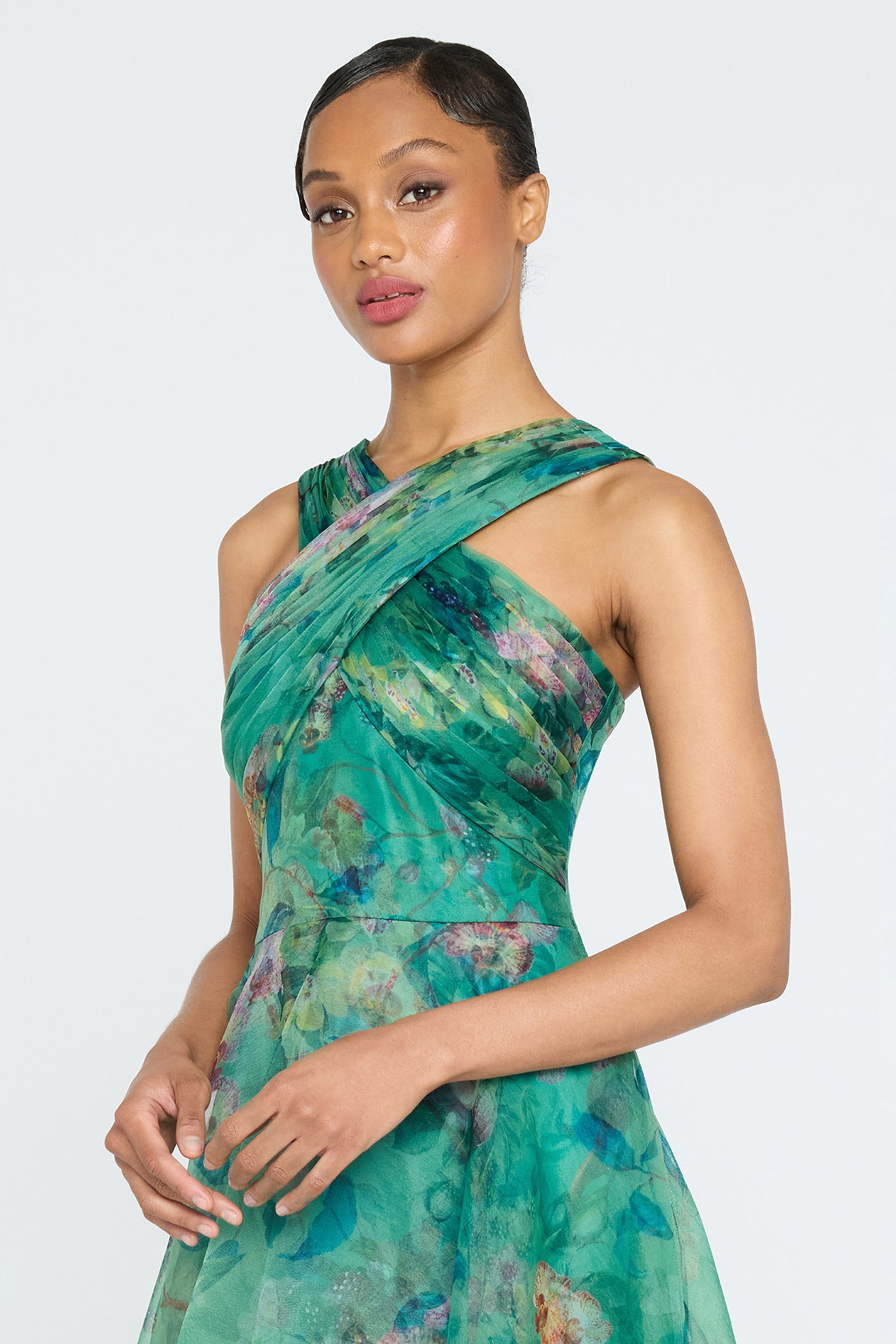 Luana High Low Gown