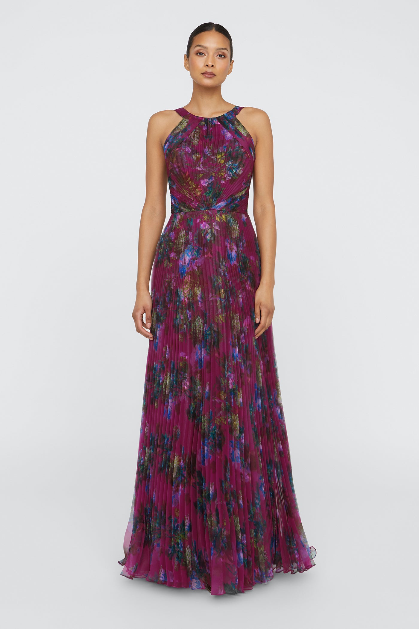 Naveen Pleated Gown