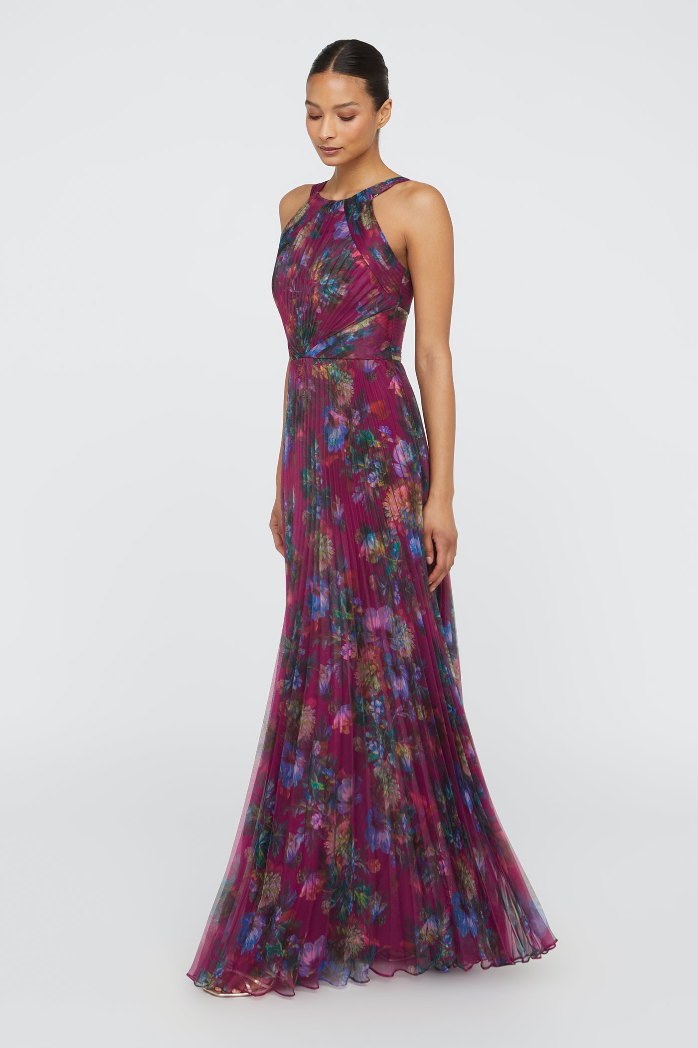 Naveen Pleated Gown