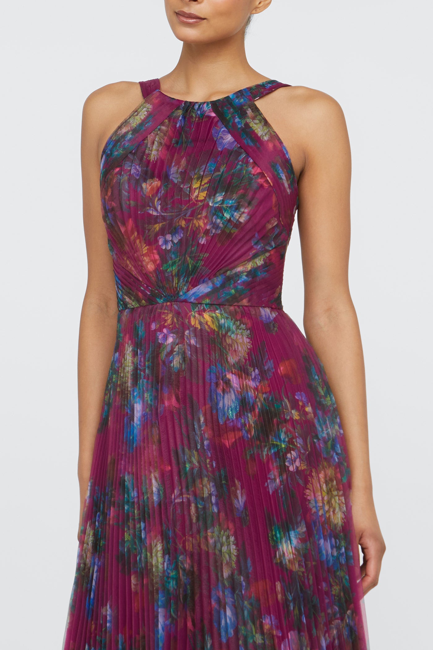 Naveen Pleated Gown