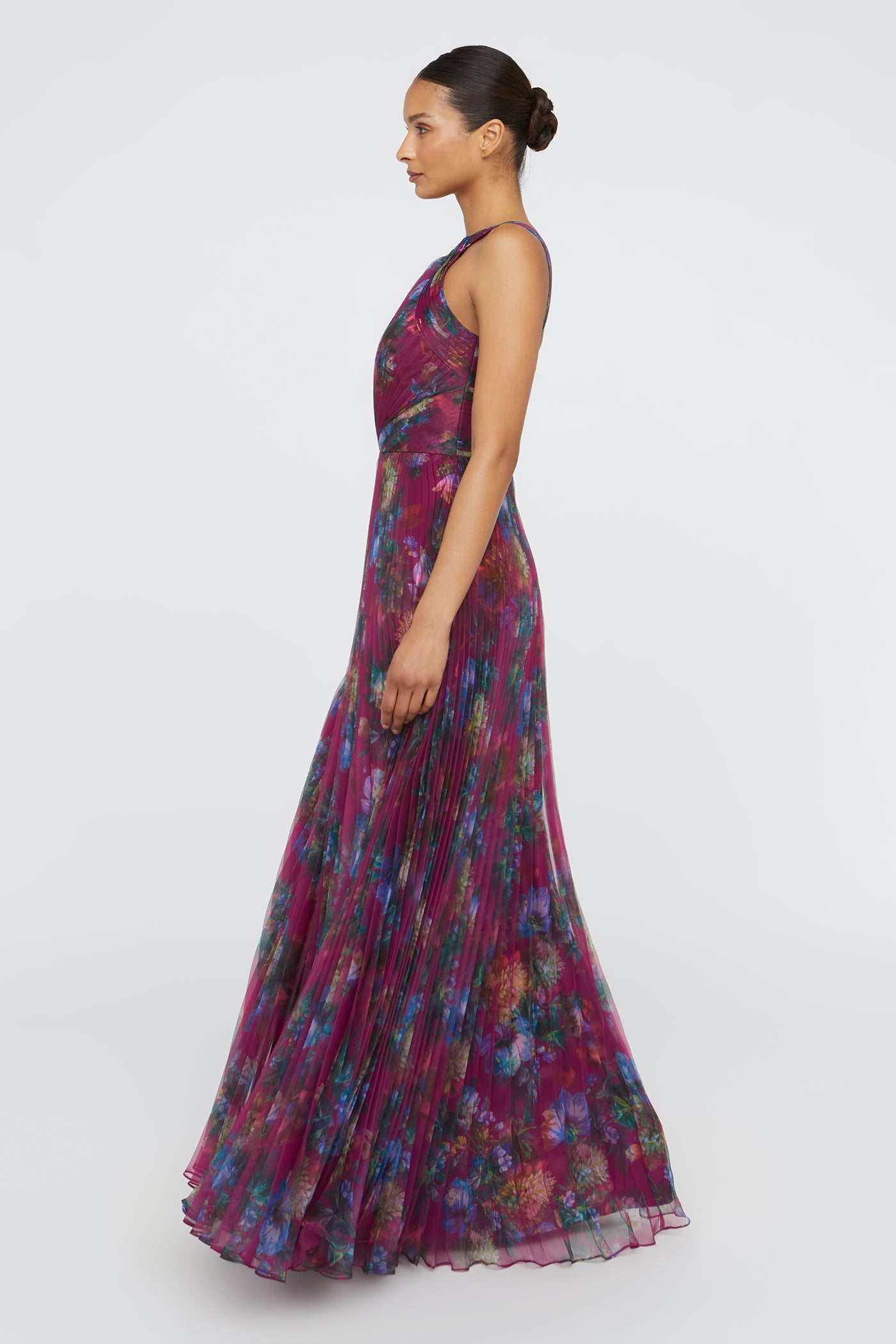 Naveen Pleated Gown