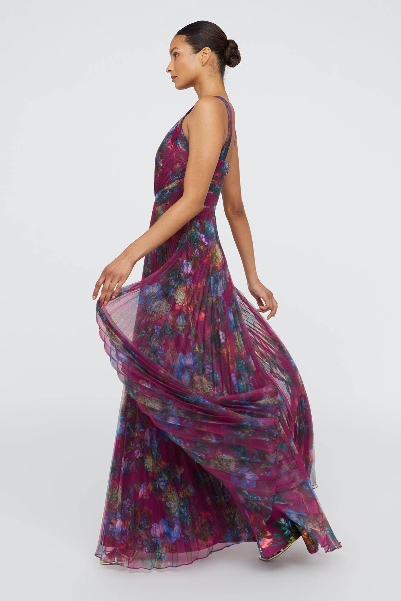 Naveen Pleated Gown