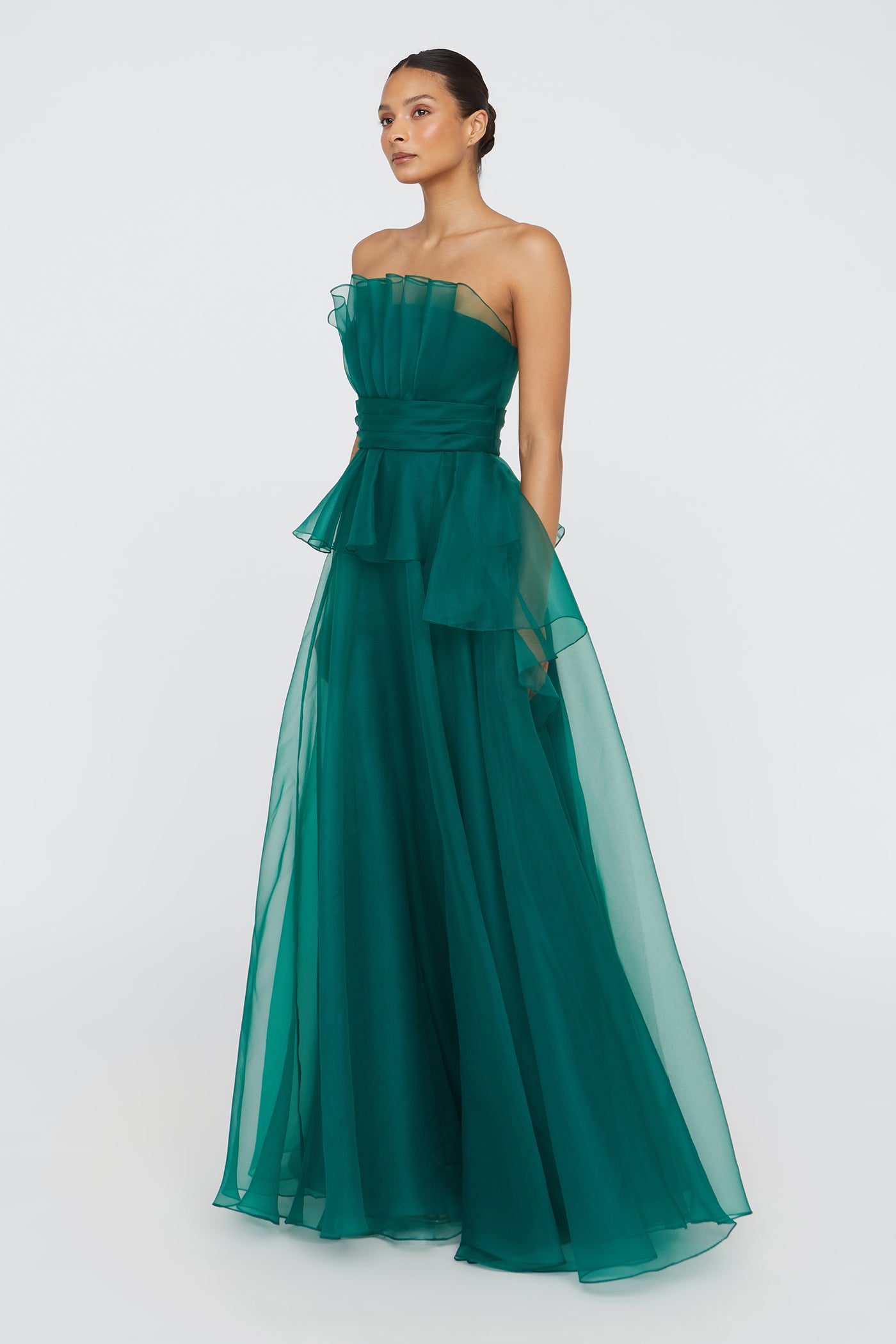 Georgia Fan Bodice Gown