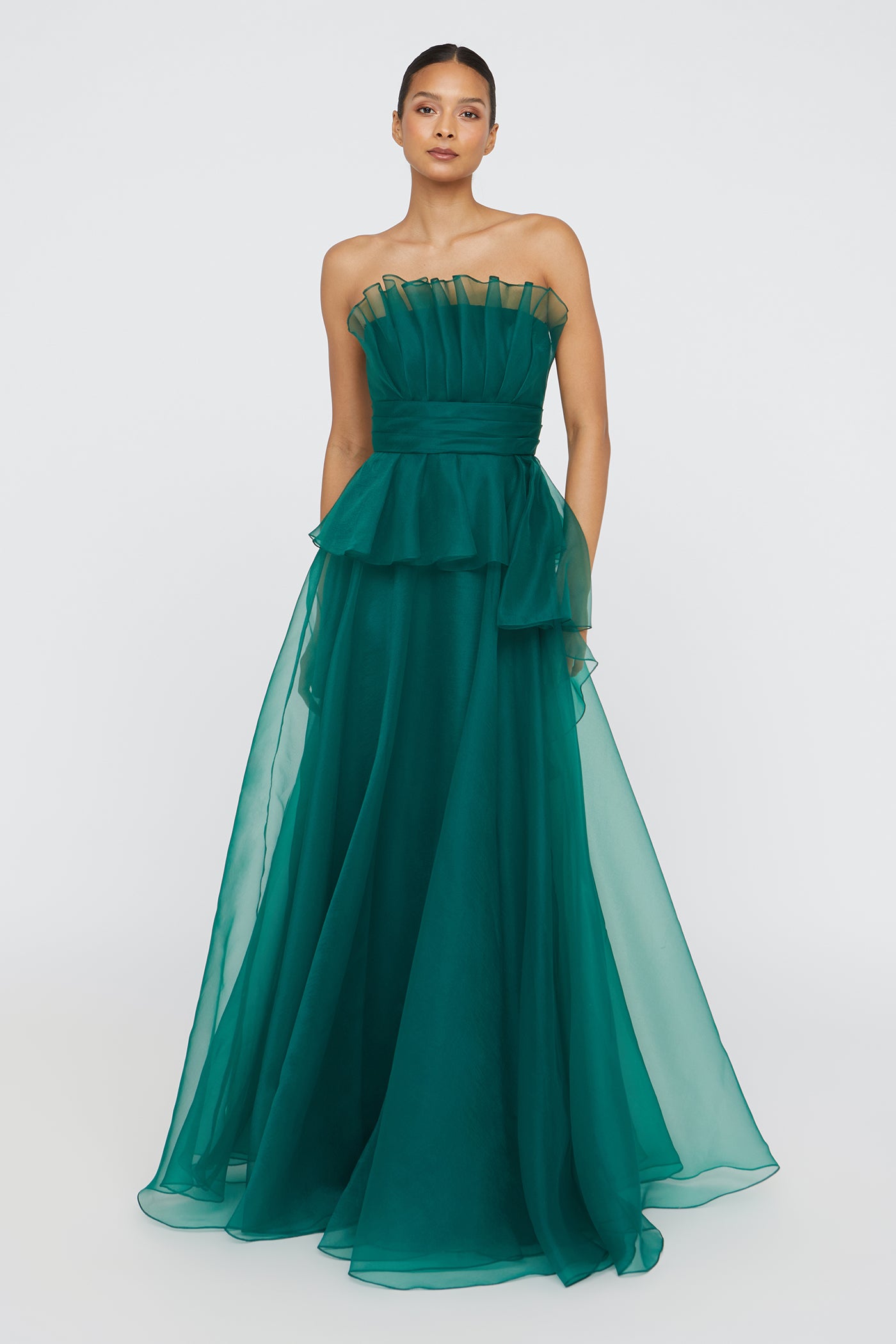 Georgia Fan Bodice Gown