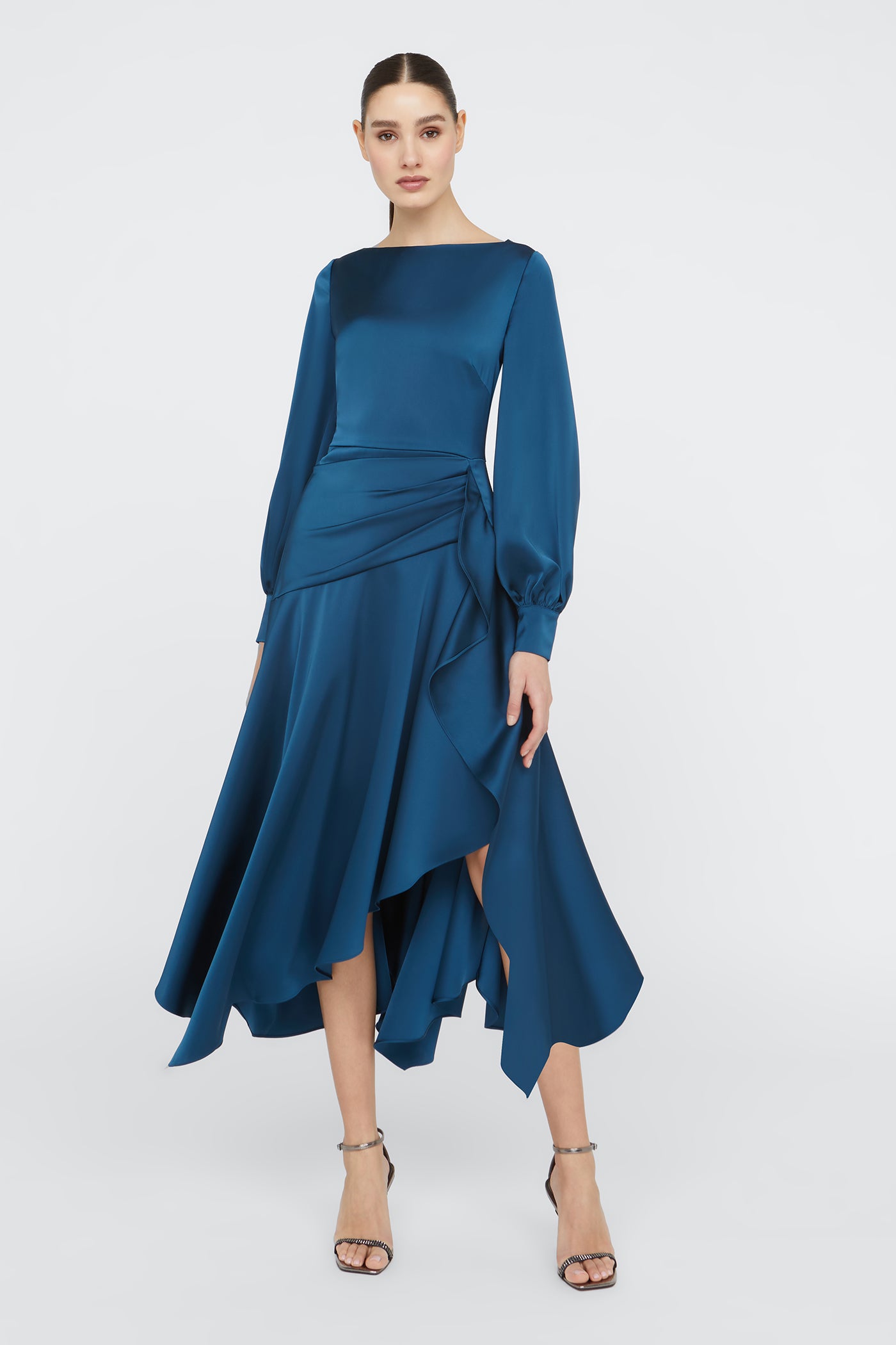 Florence Handkerchief Dress 8 / Poseidon Florence Handkerchief Dress 8 / Poseidon