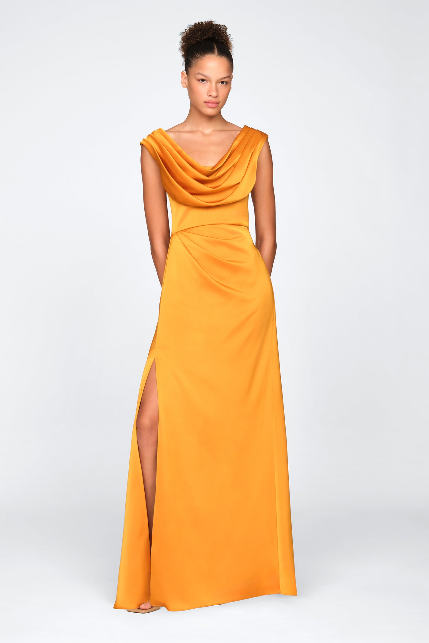 Blair Cowl Draped Gown