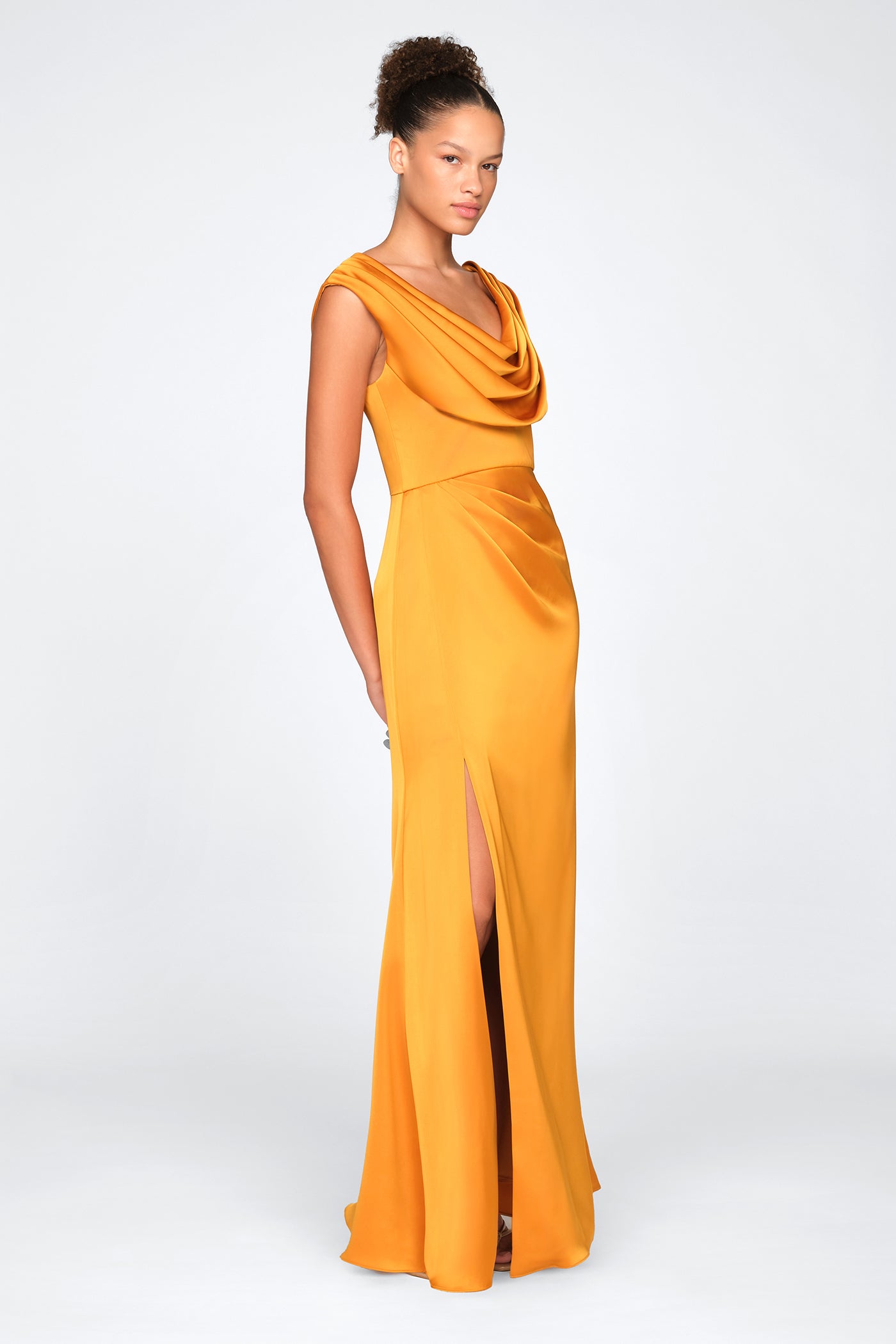 Blair Cowl Draped Gown