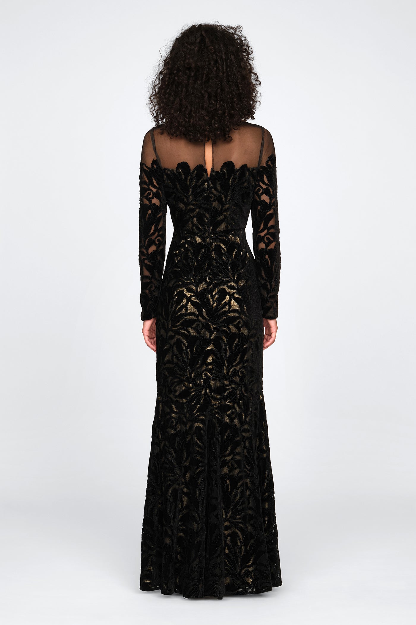 Gigi Velvet Lace Gown