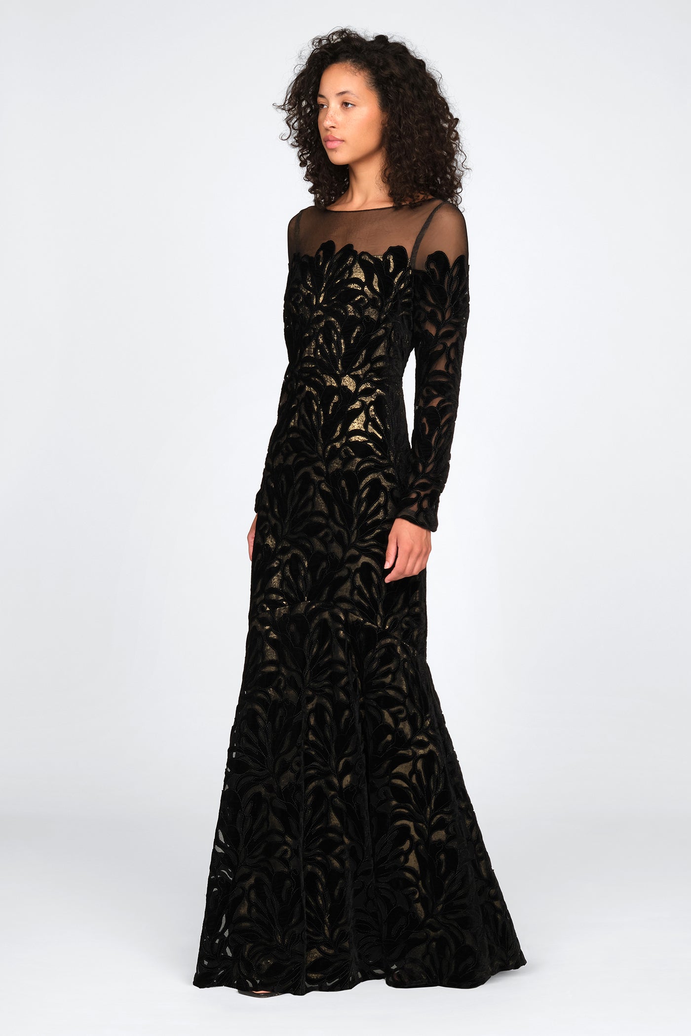 Gigi Velvet Lace Gown