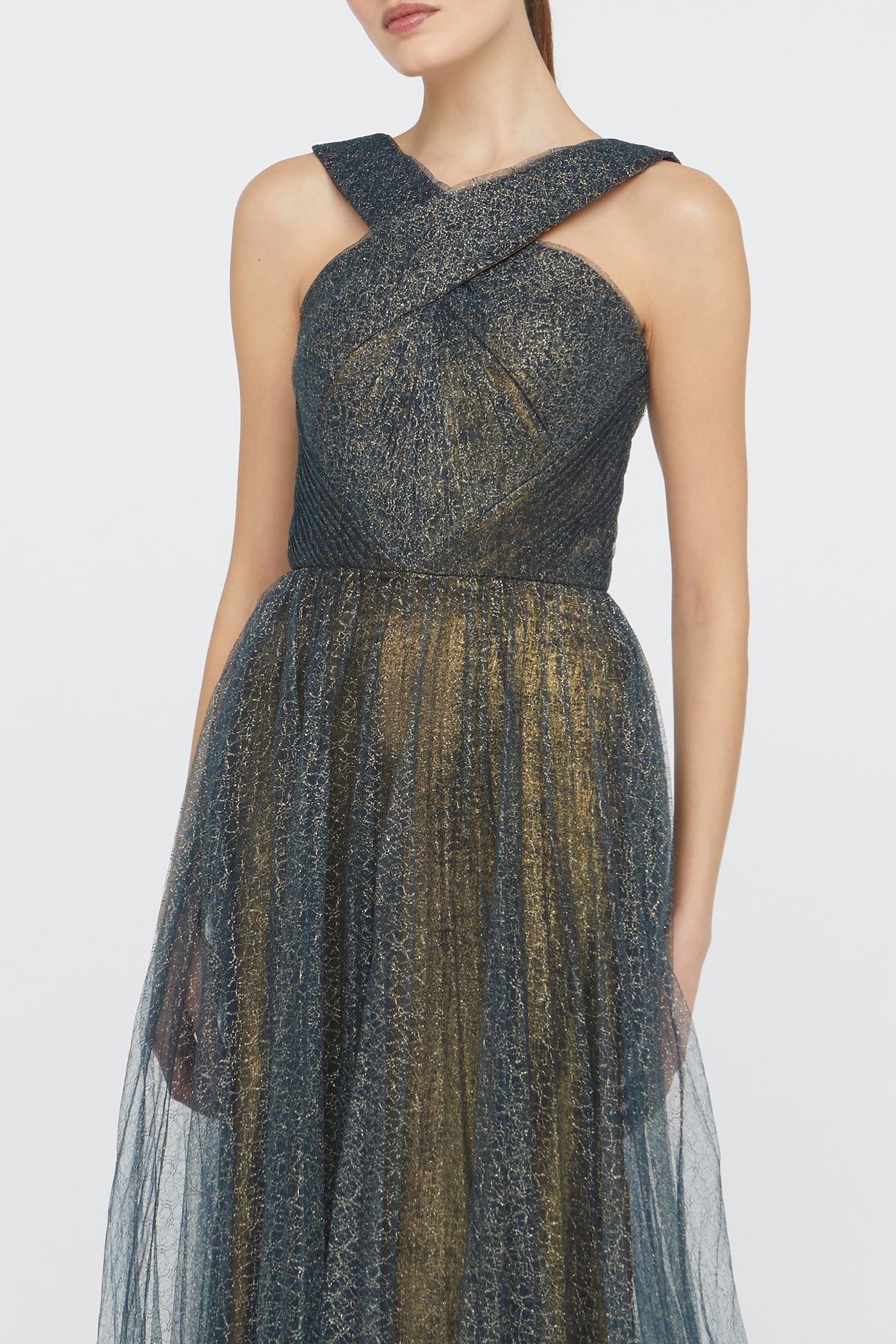Linda Halter Neck Gown