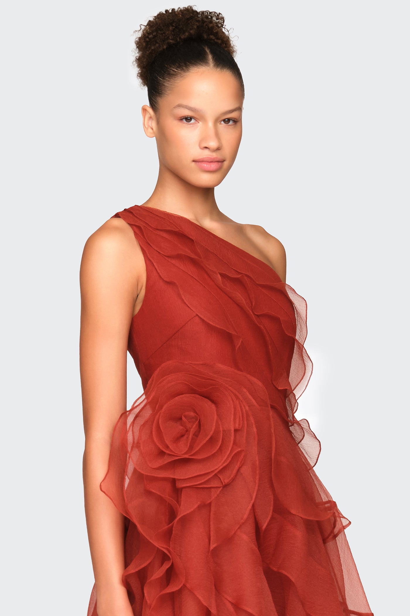 Daniella Tiered Ruffle Gown