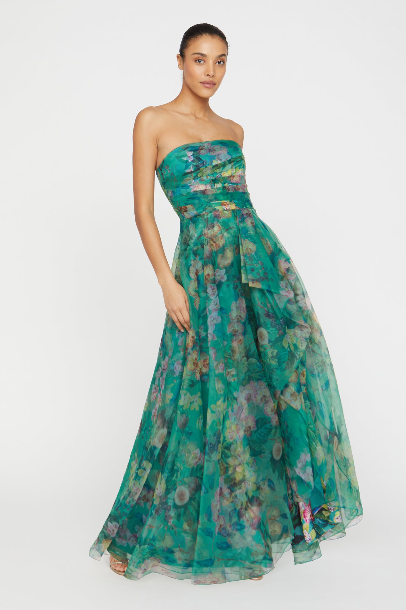 Connie Strapless Gown THEIA Connie Strapless Gown THEIA