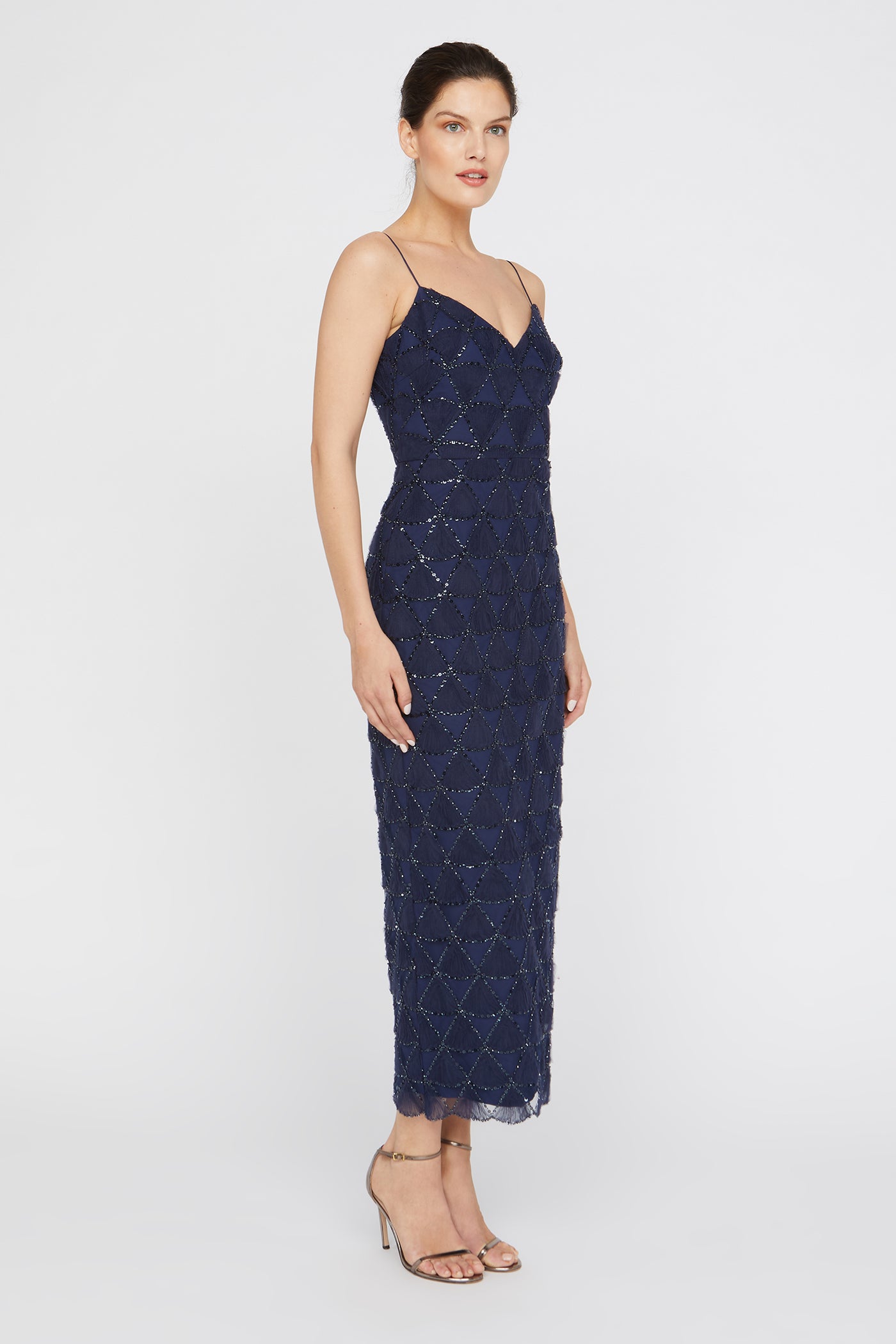 Elsy Textured Tulle Dress – THEIA